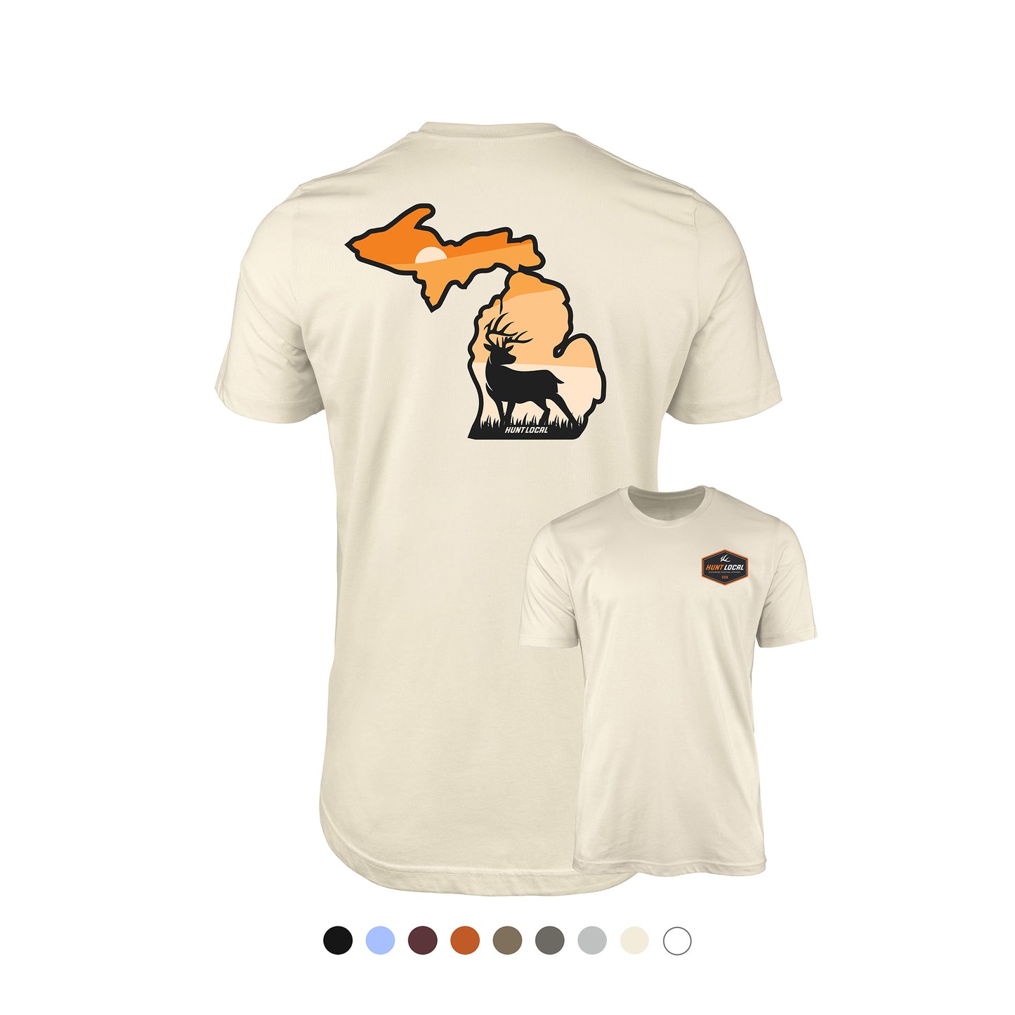 Michigan - Sunset Buck Tee