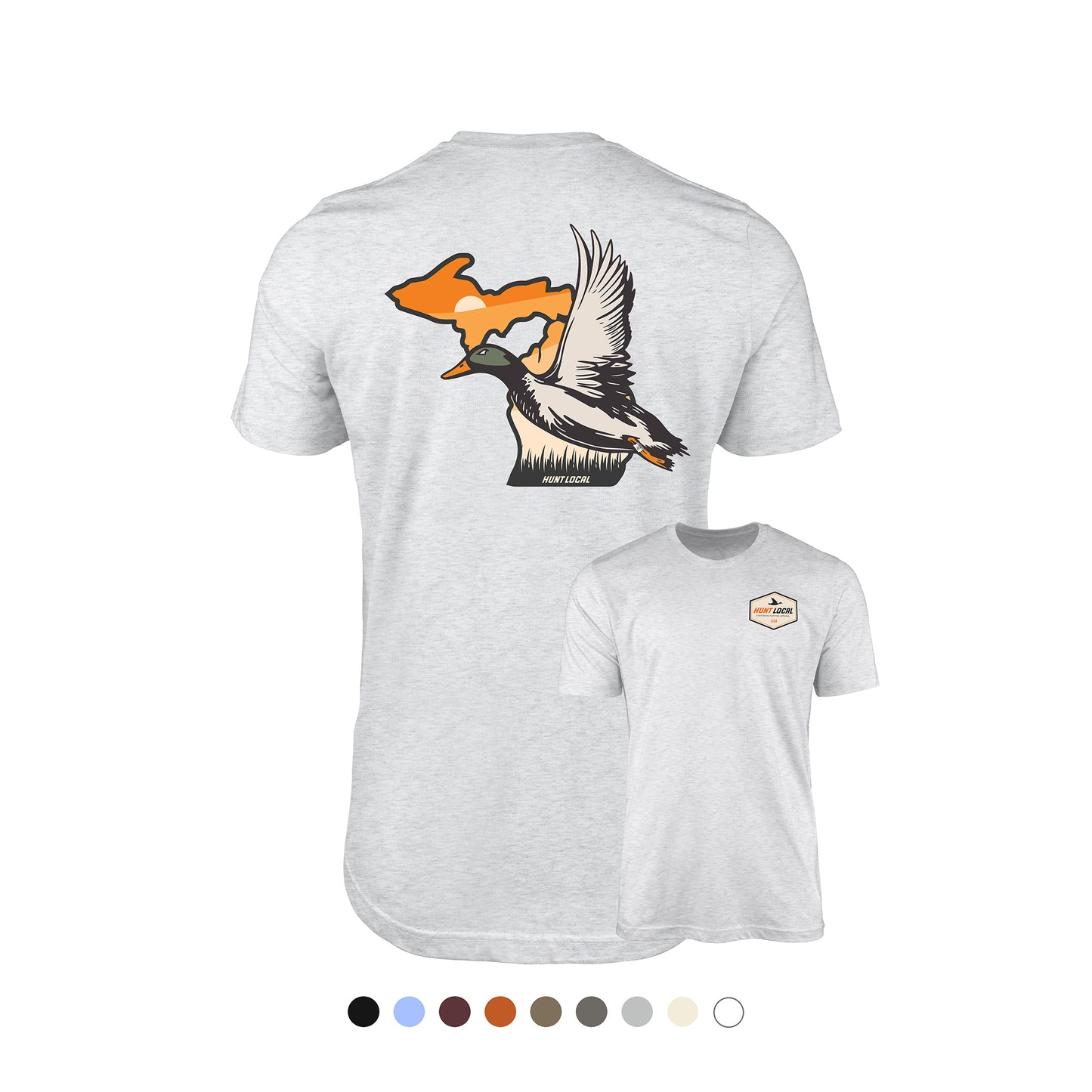 Michigan - Hunt Local Waterfowl Tee