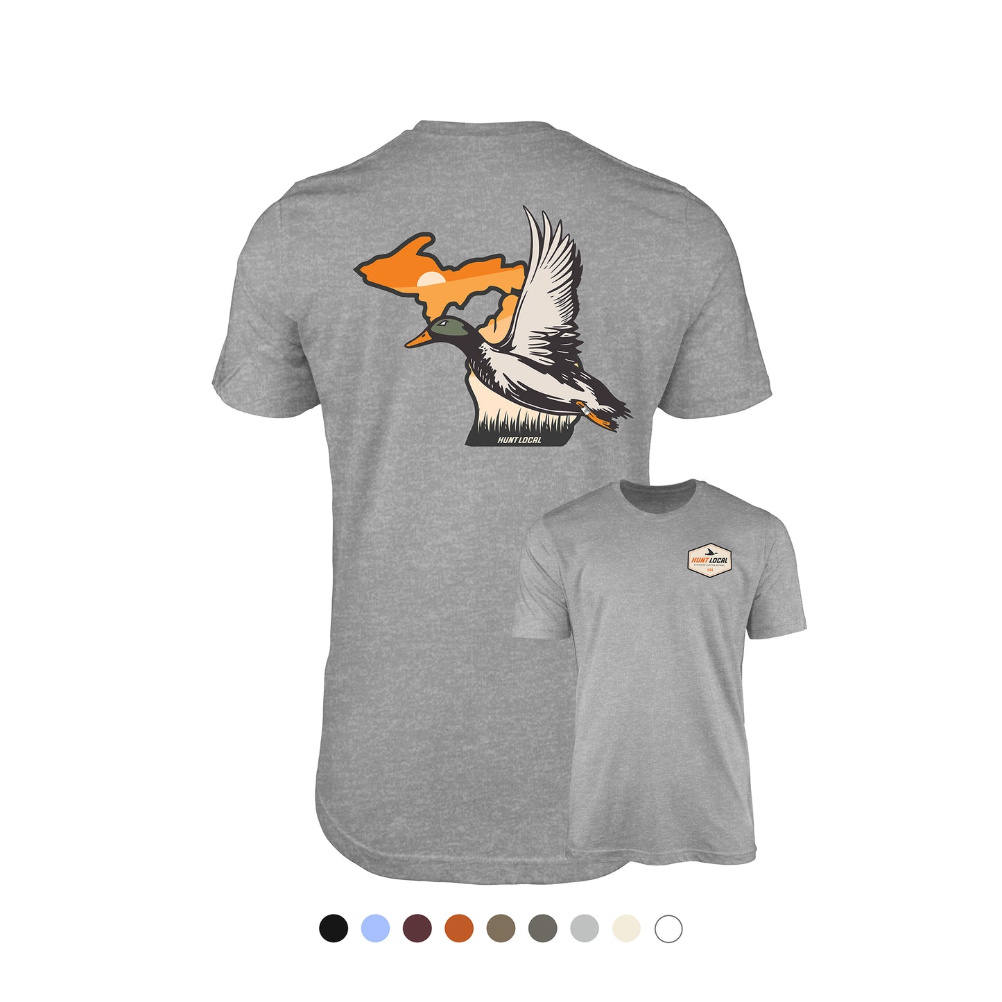 Michigan - Hunt Local Waterfowl Tee