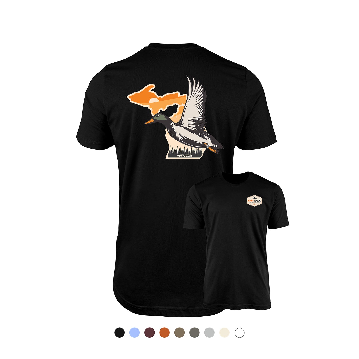 Michigan - Hunt Local Waterfowl Tee