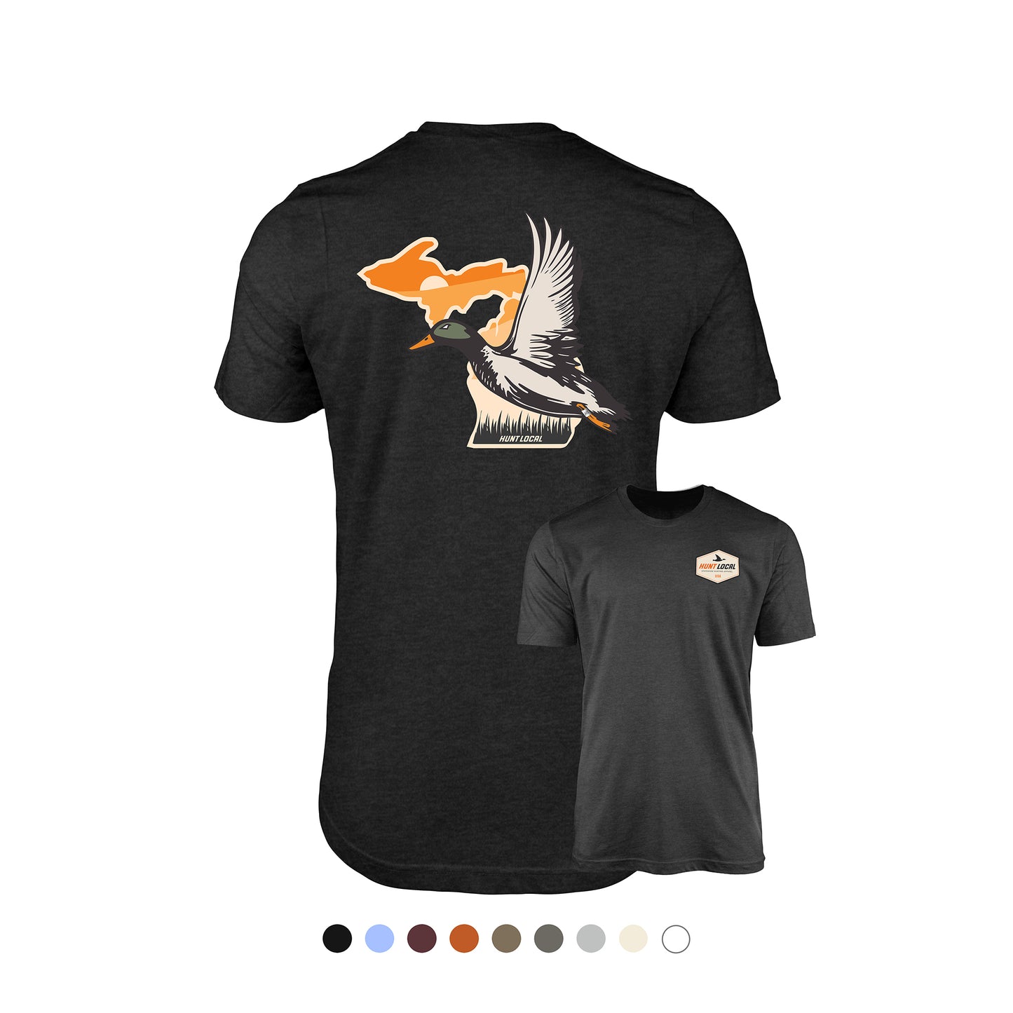 Michigan - Hunt Local Waterfowl Tee