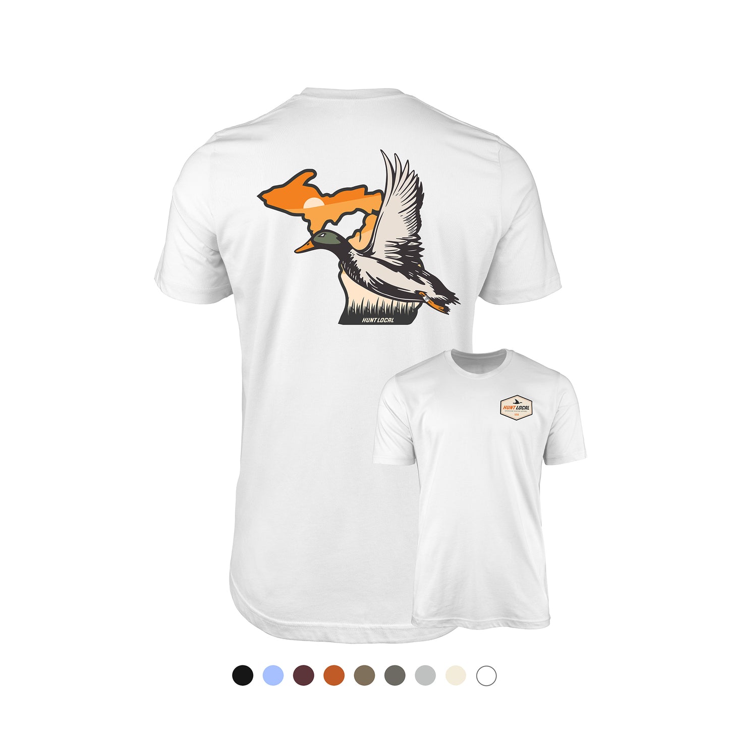 Michigan - Hunt Local Waterfowl Tee