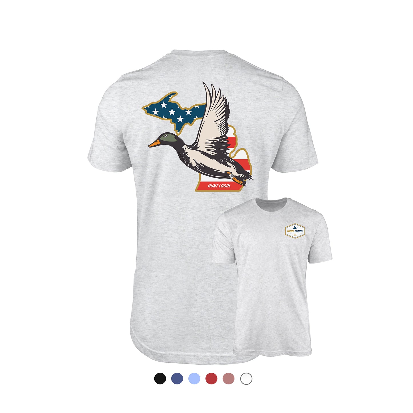 Michigan - USA Waterfowl Back Tee