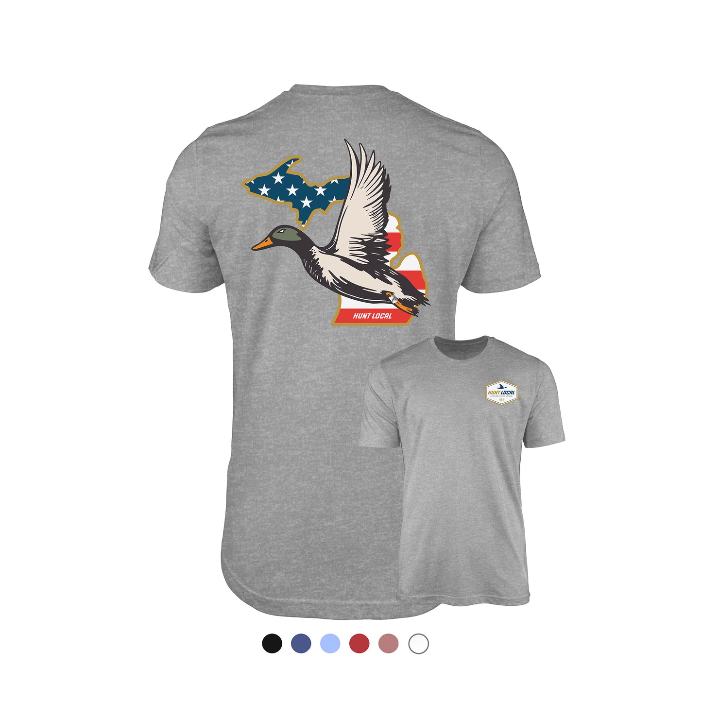 Michigan - USA Waterfowl Back Tee