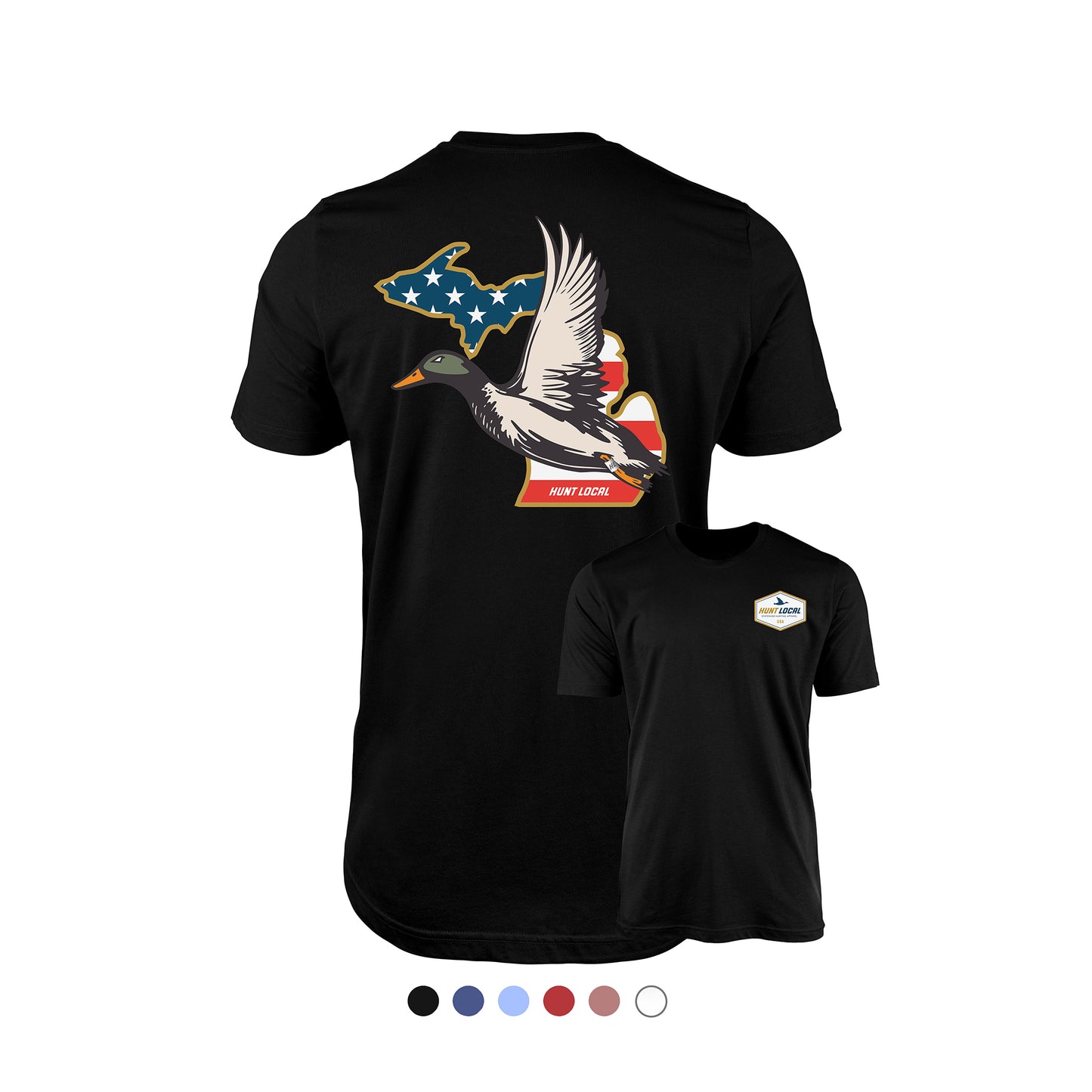 Michigan - USA Waterfowl Back Tee