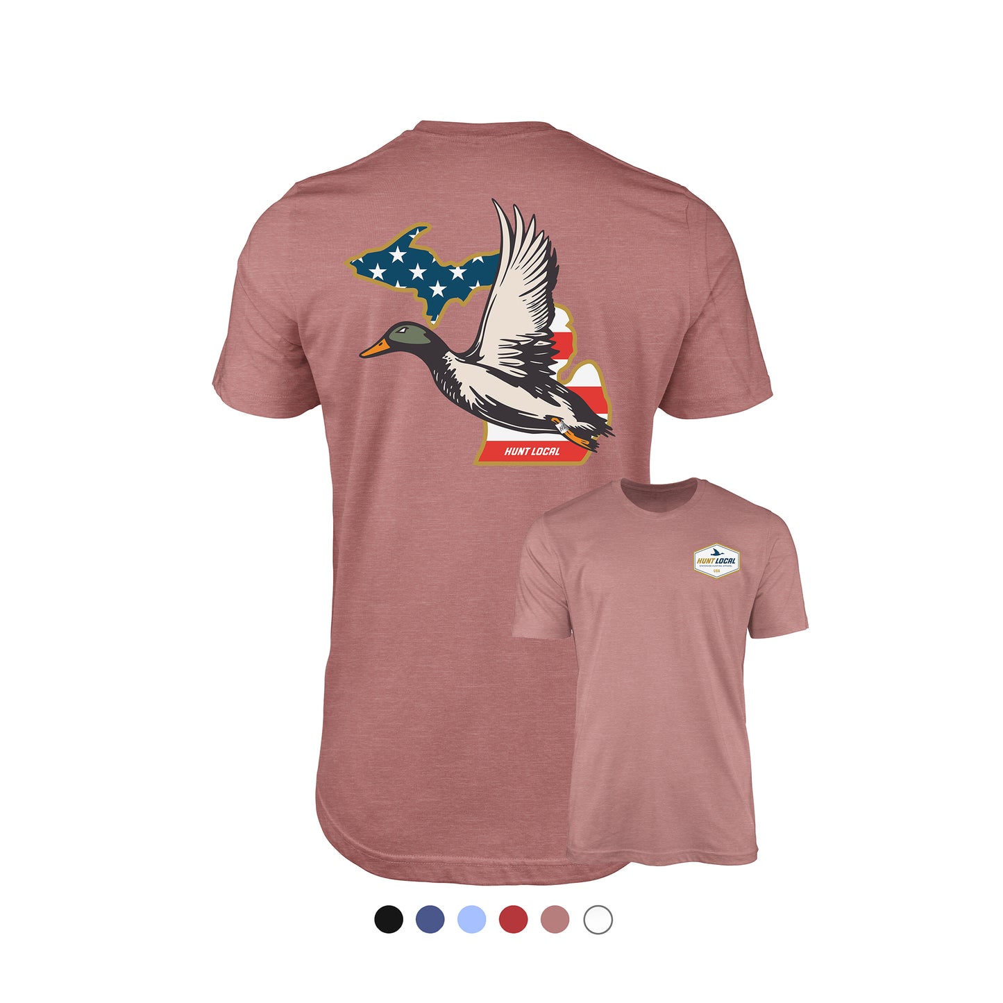 Michigan - USA Waterfowl Back Tee