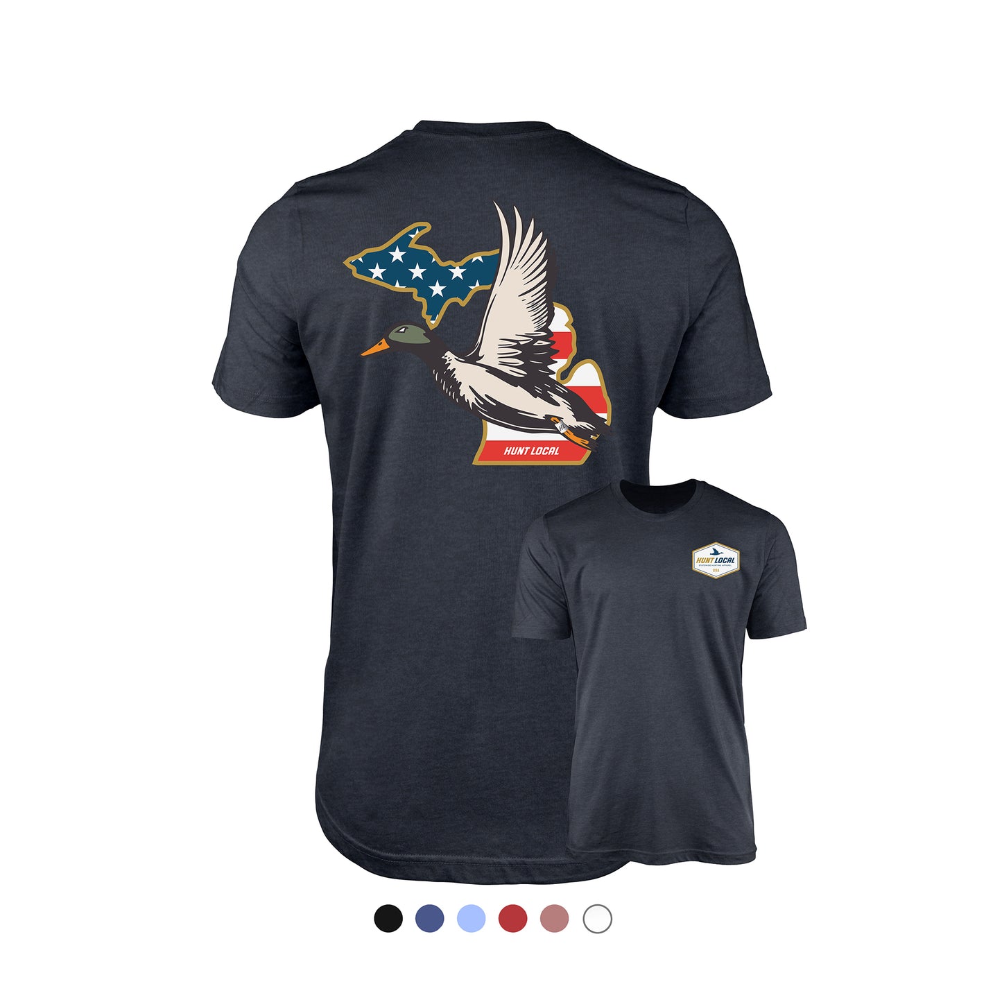 Michigan - USA Waterfowl Back Tee