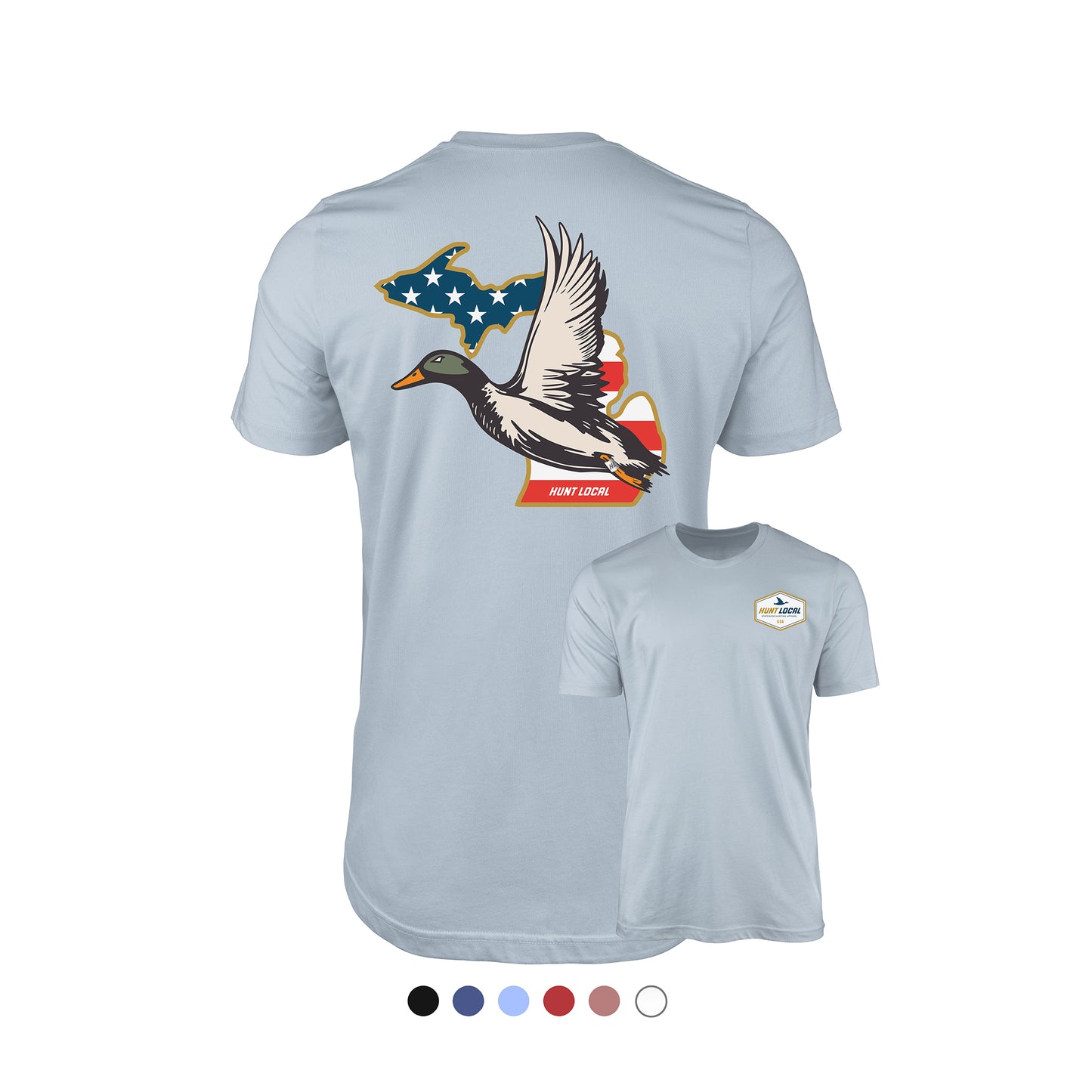 Michigan - USA Waterfowl Back Tee