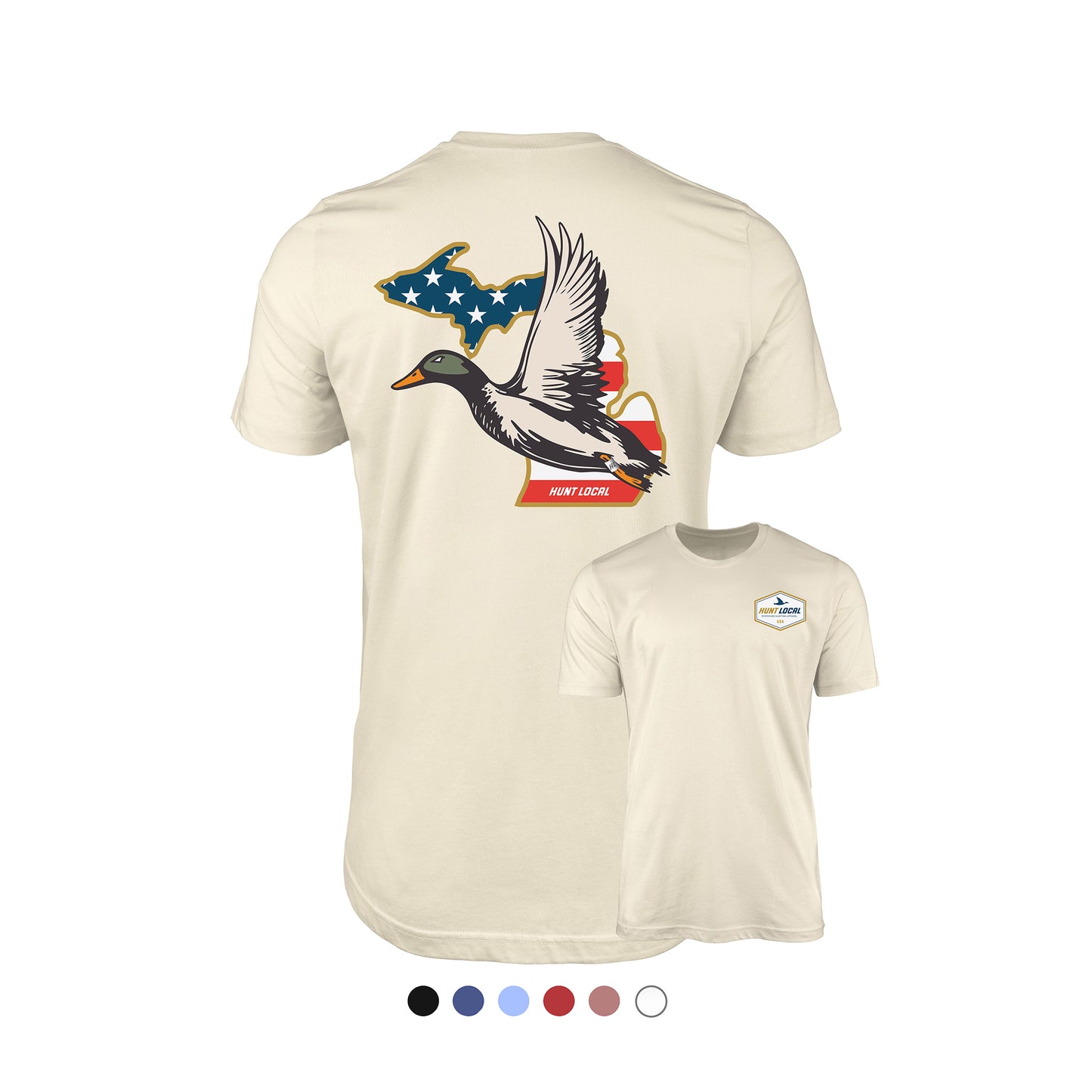 Michigan - USA Waterfowl Back Tee