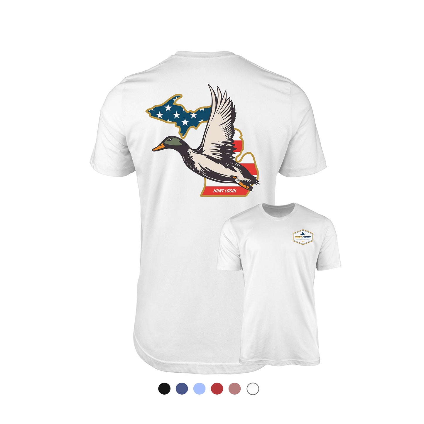 Michigan - USA Waterfowl Back Tee