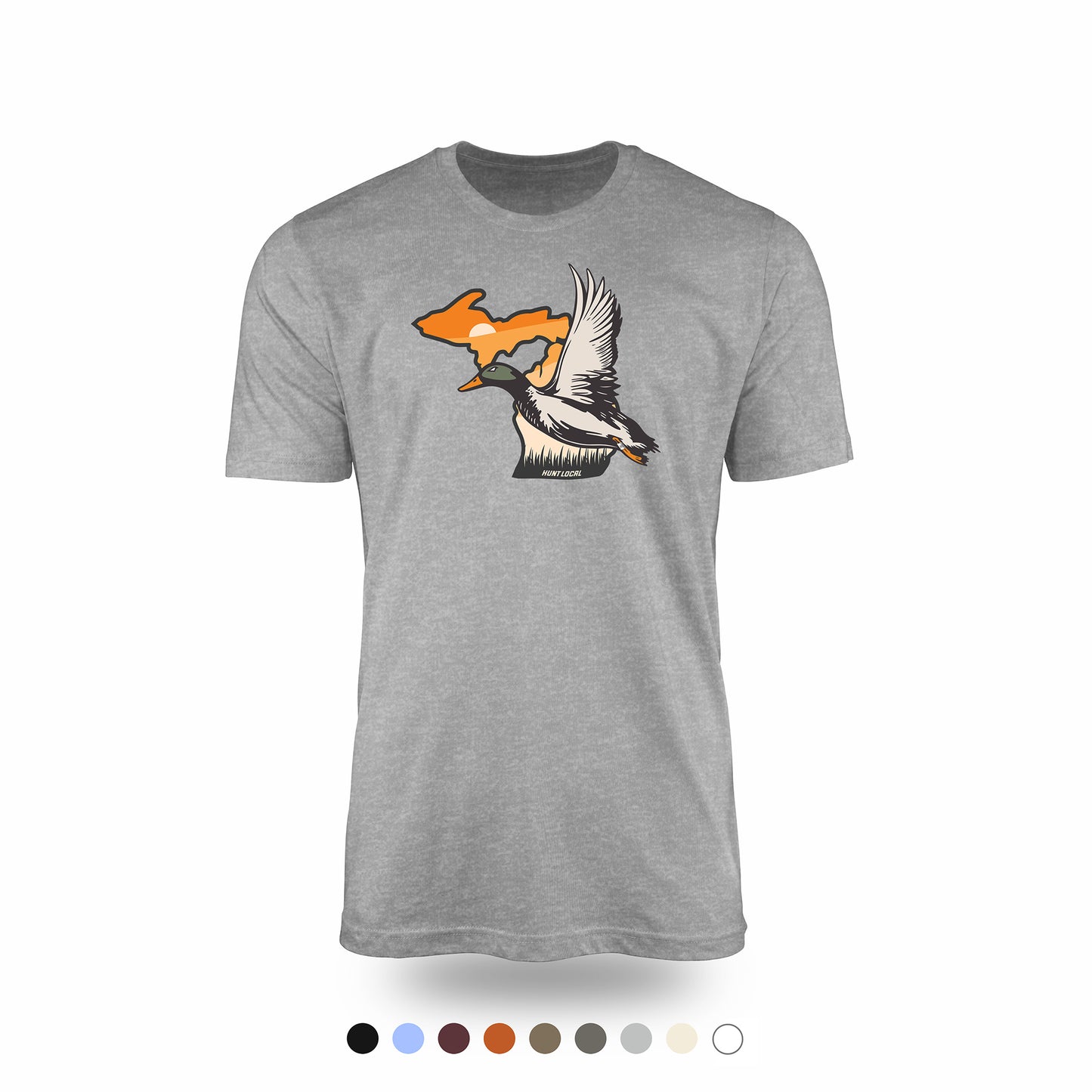 Michigan - Waterfowl Front Tee