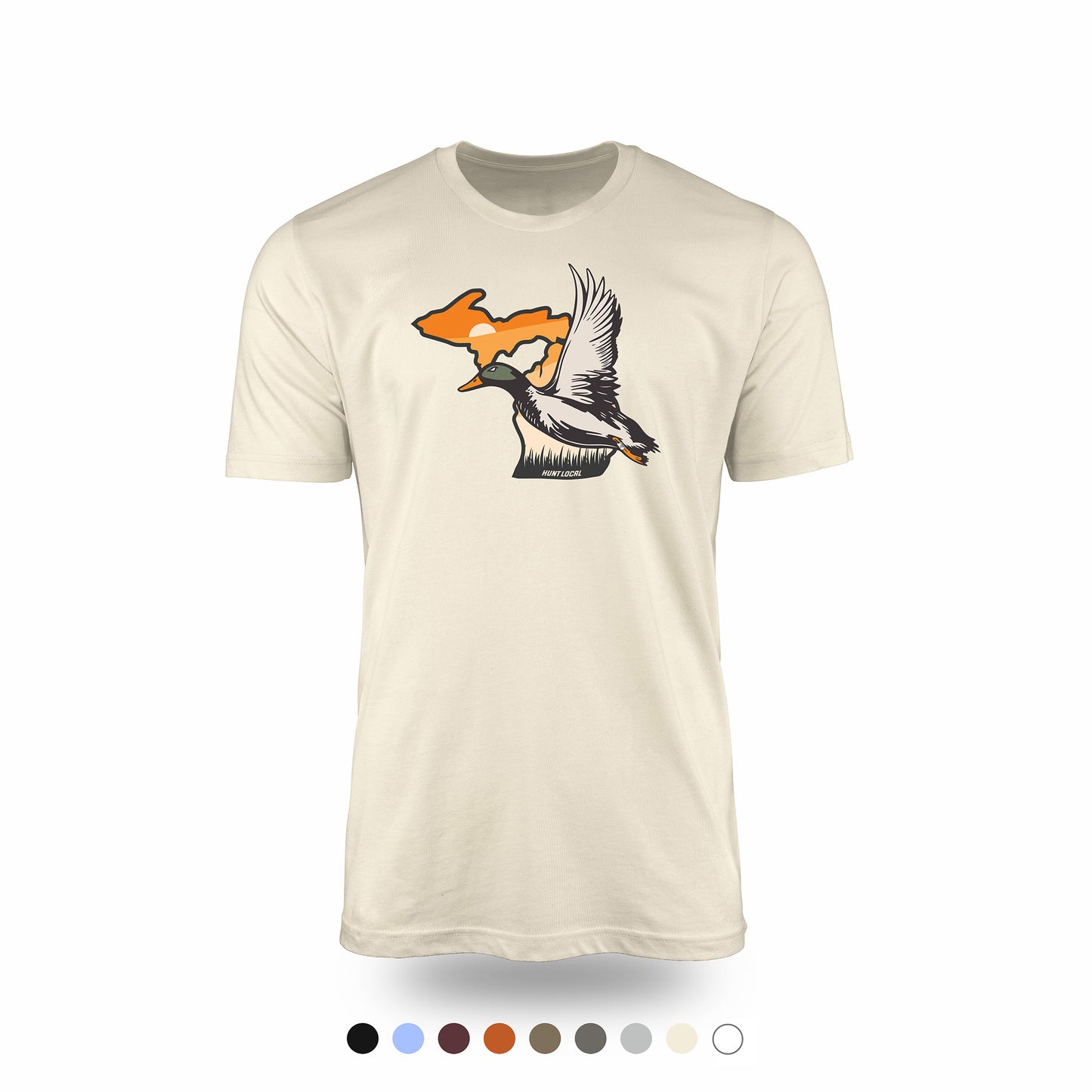 Michigan - Waterfowl Front Tee