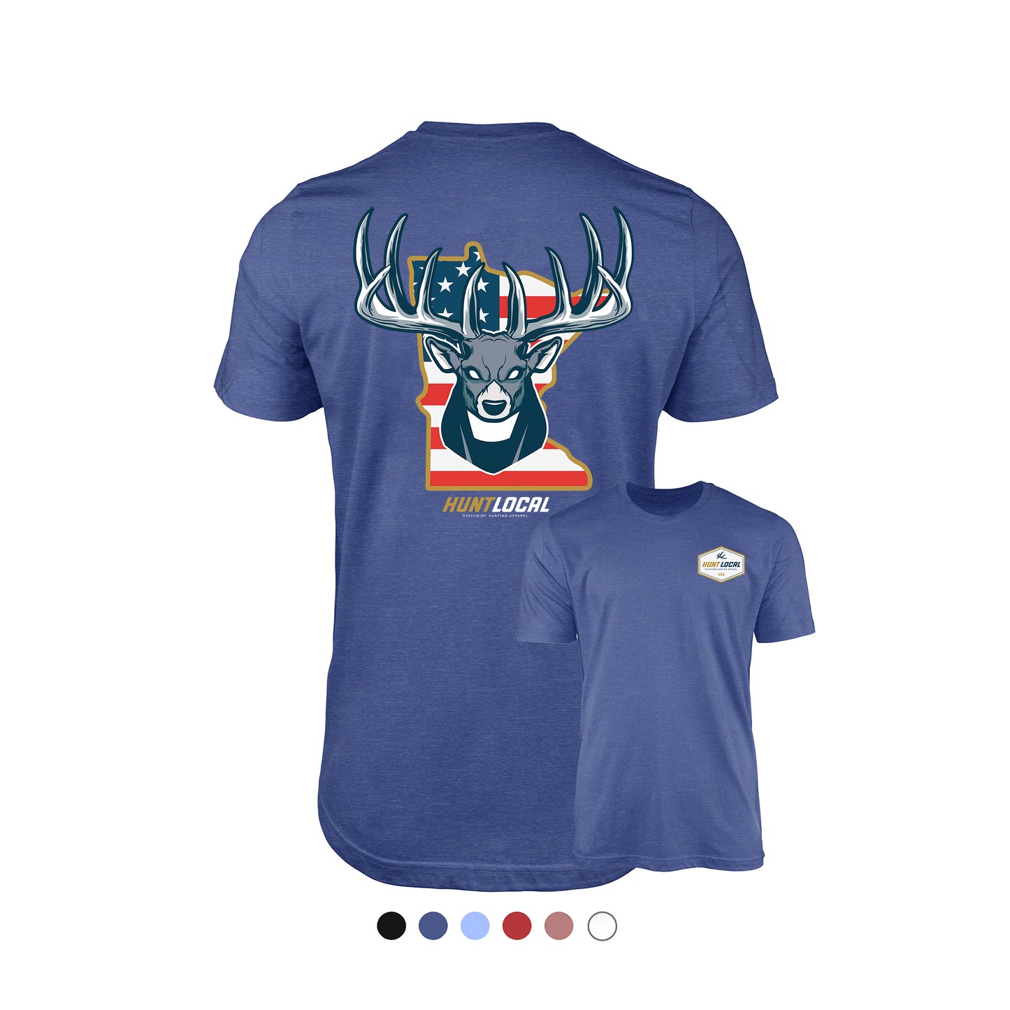 Minnesota - USA Buck Tee (back)