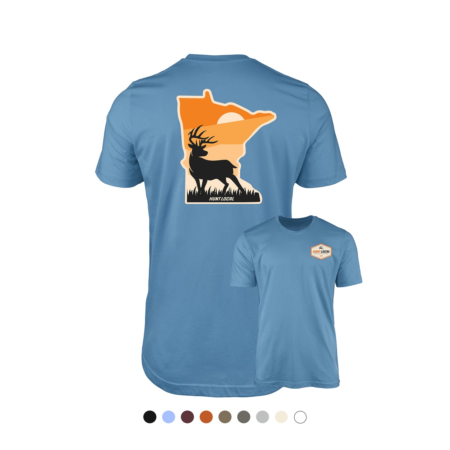 Minnesota - Sunset Buck Tee