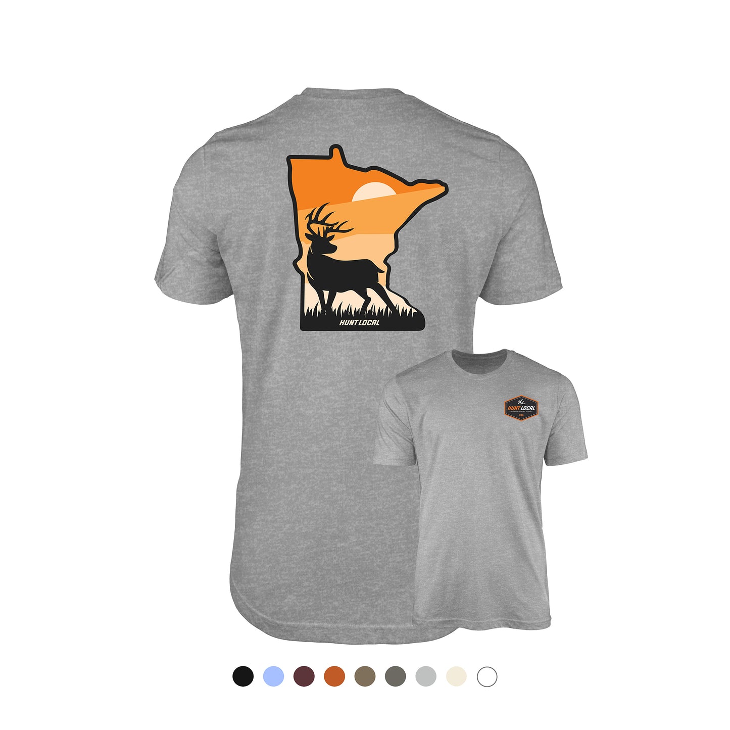 Minnesota - Sunset Buck Tee
