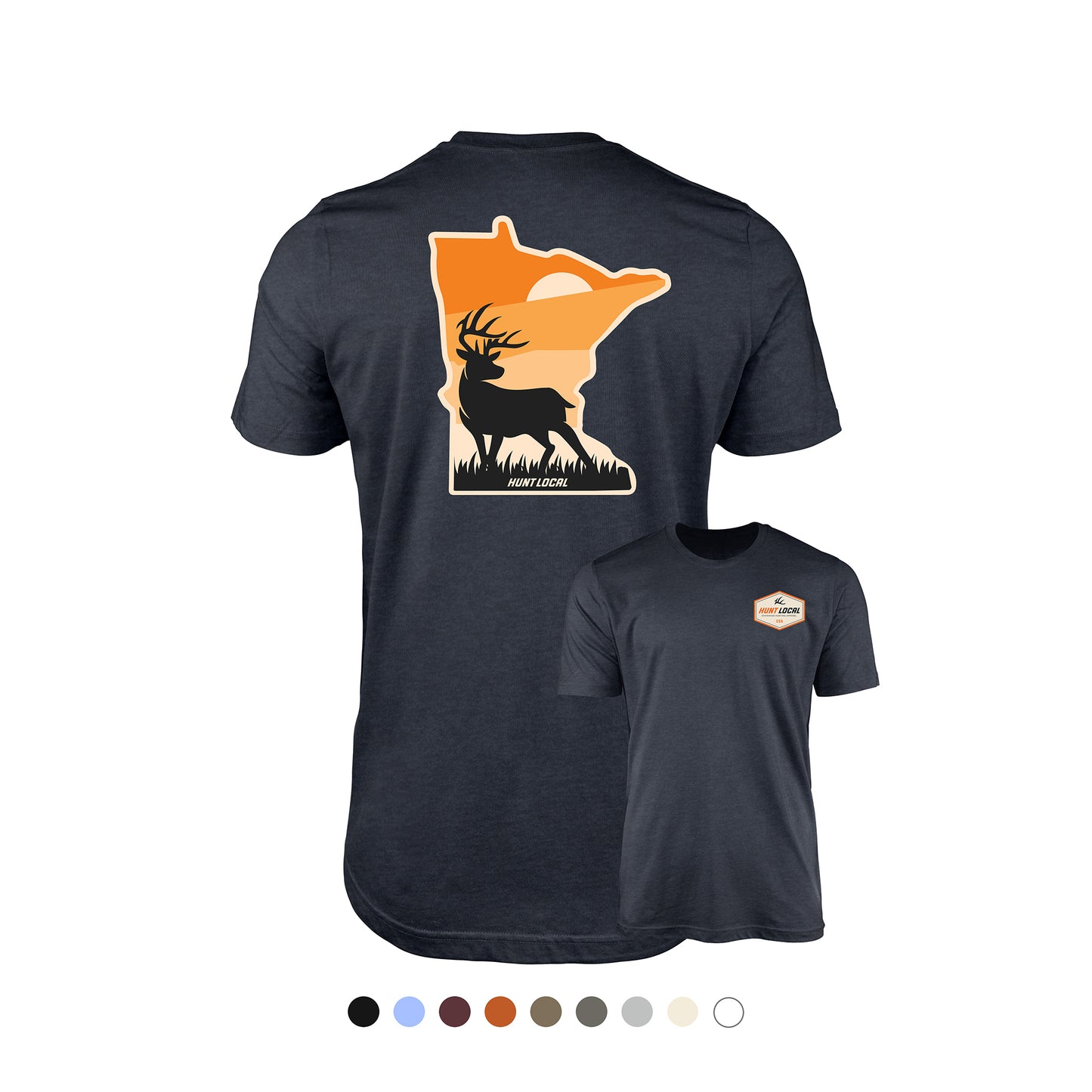 Minnesota - Sunset Buck Tee