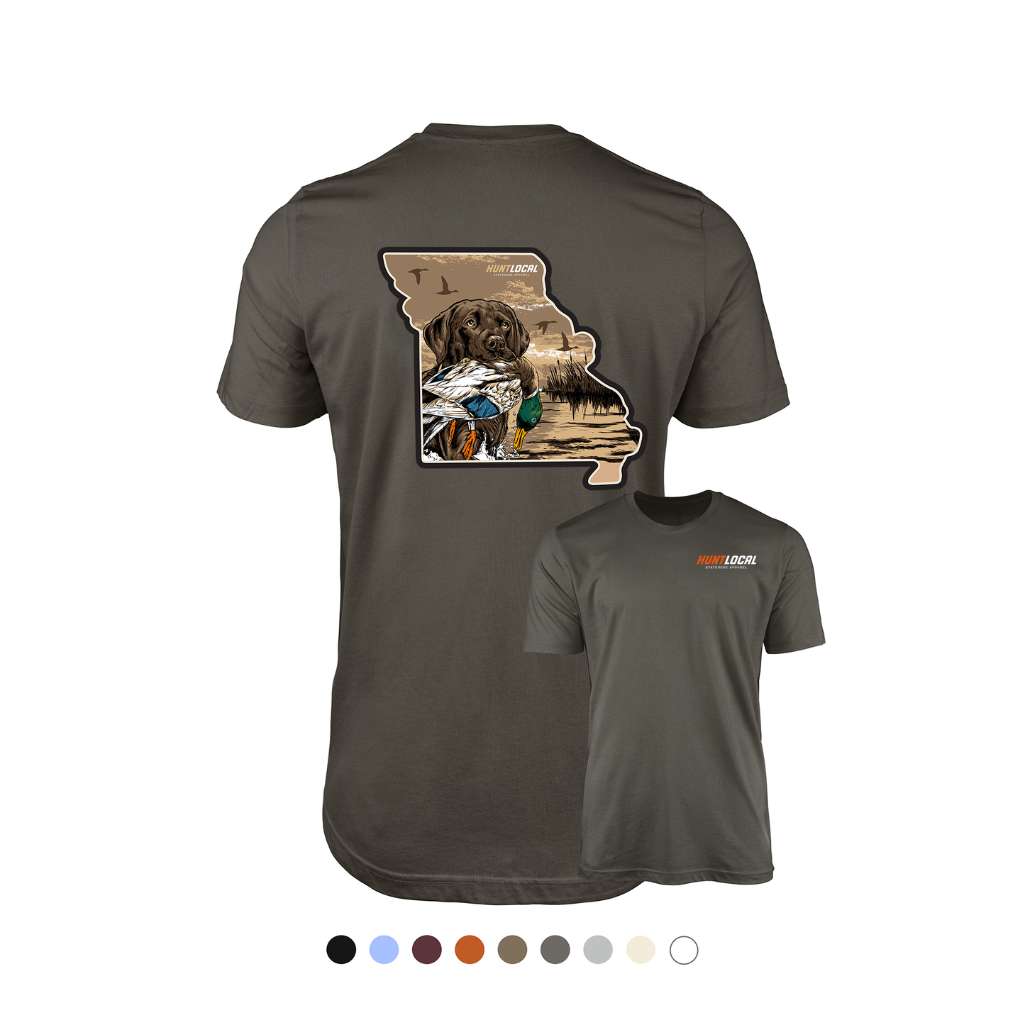 Missouri - Waterfowl Lab Tee (back)