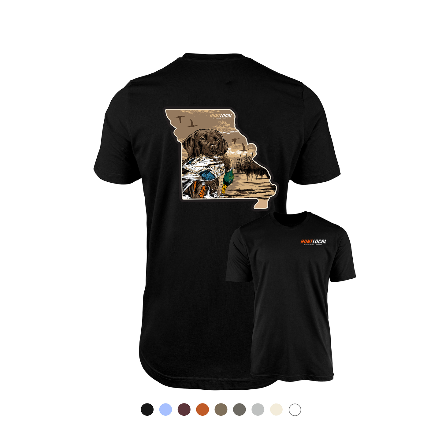 Missouri - Waterfowl Lab Tee (back)