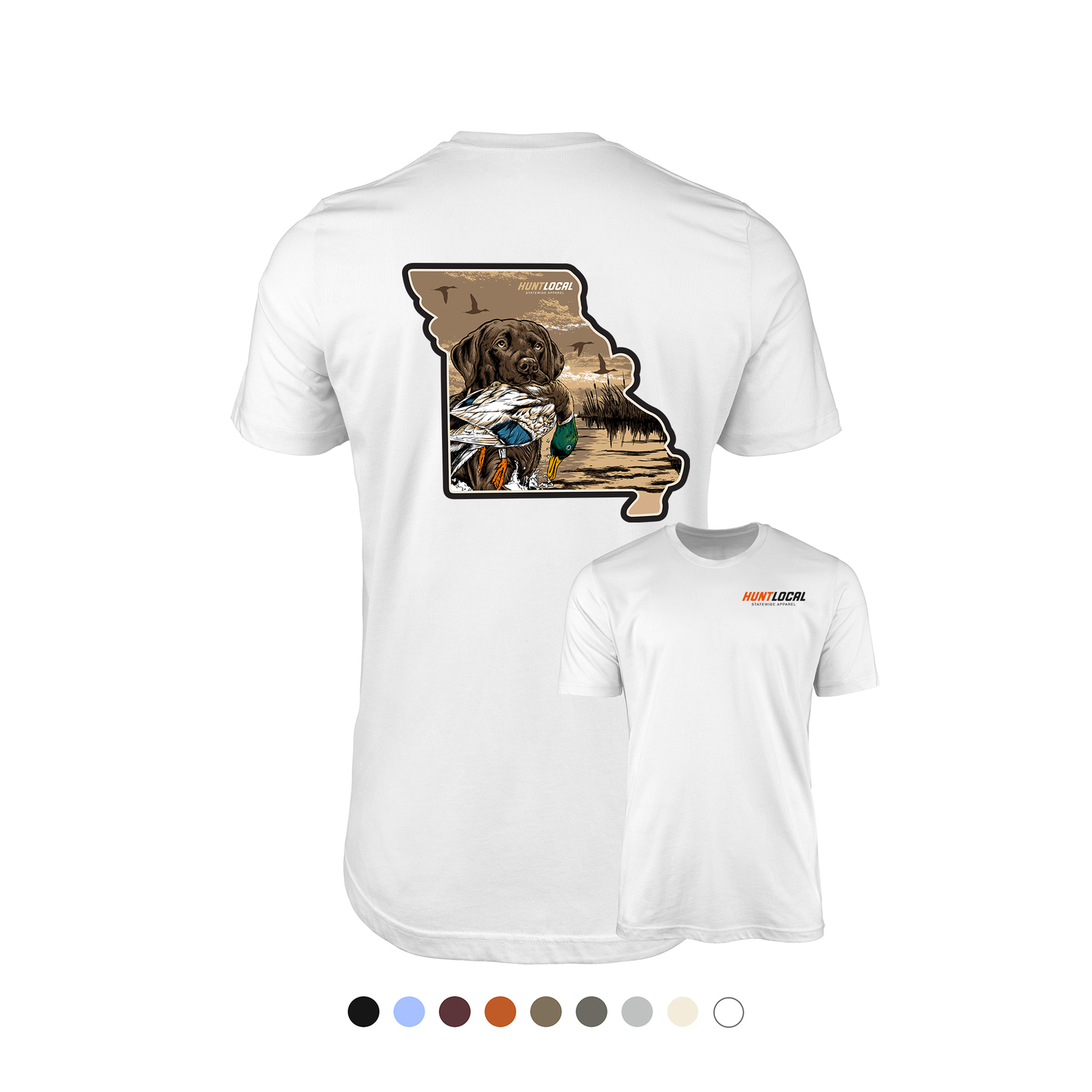 Missouri - Waterfowl Lab Tee (back)