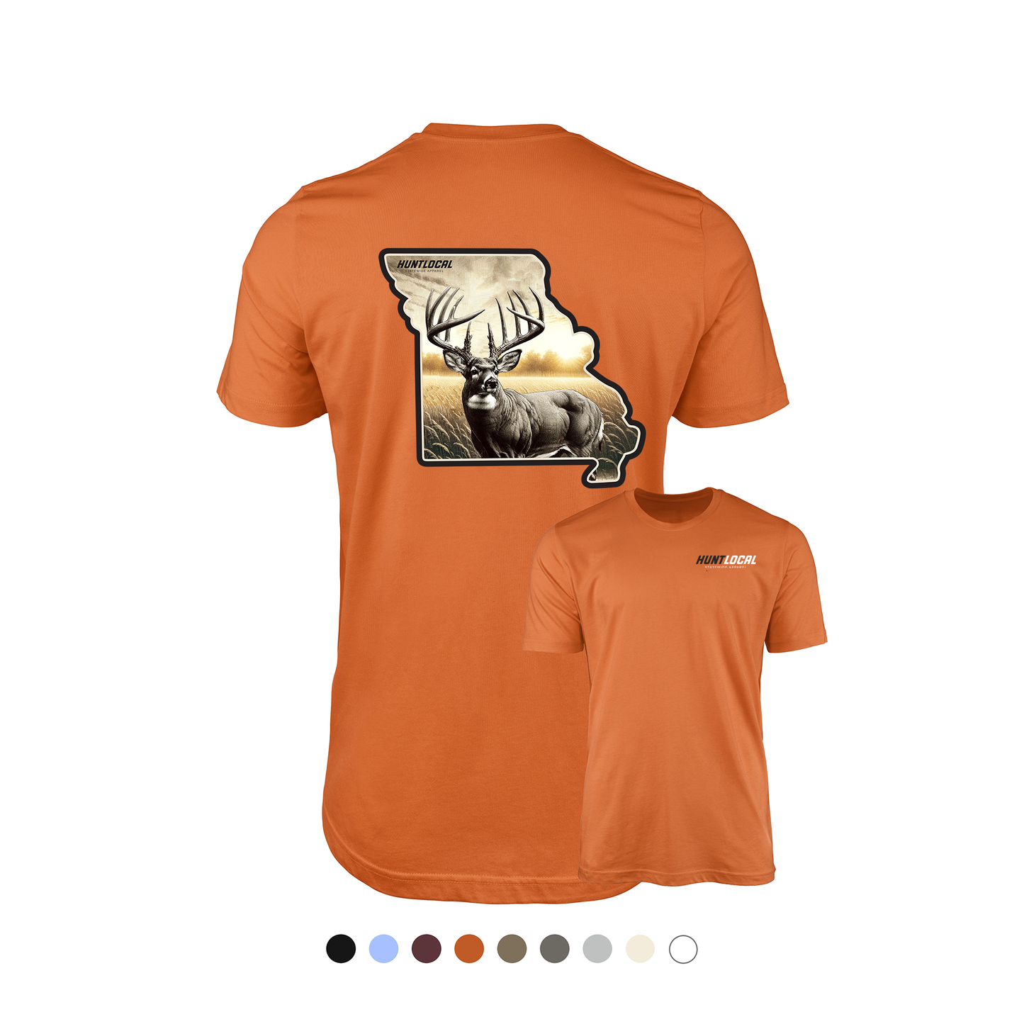 Missouri - Whitetail Buck Tee (back)