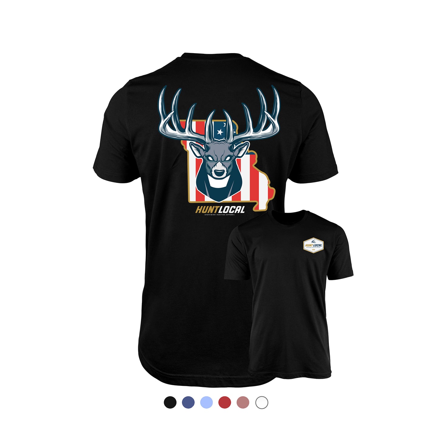 Missouri - USA Buck Tee (back)