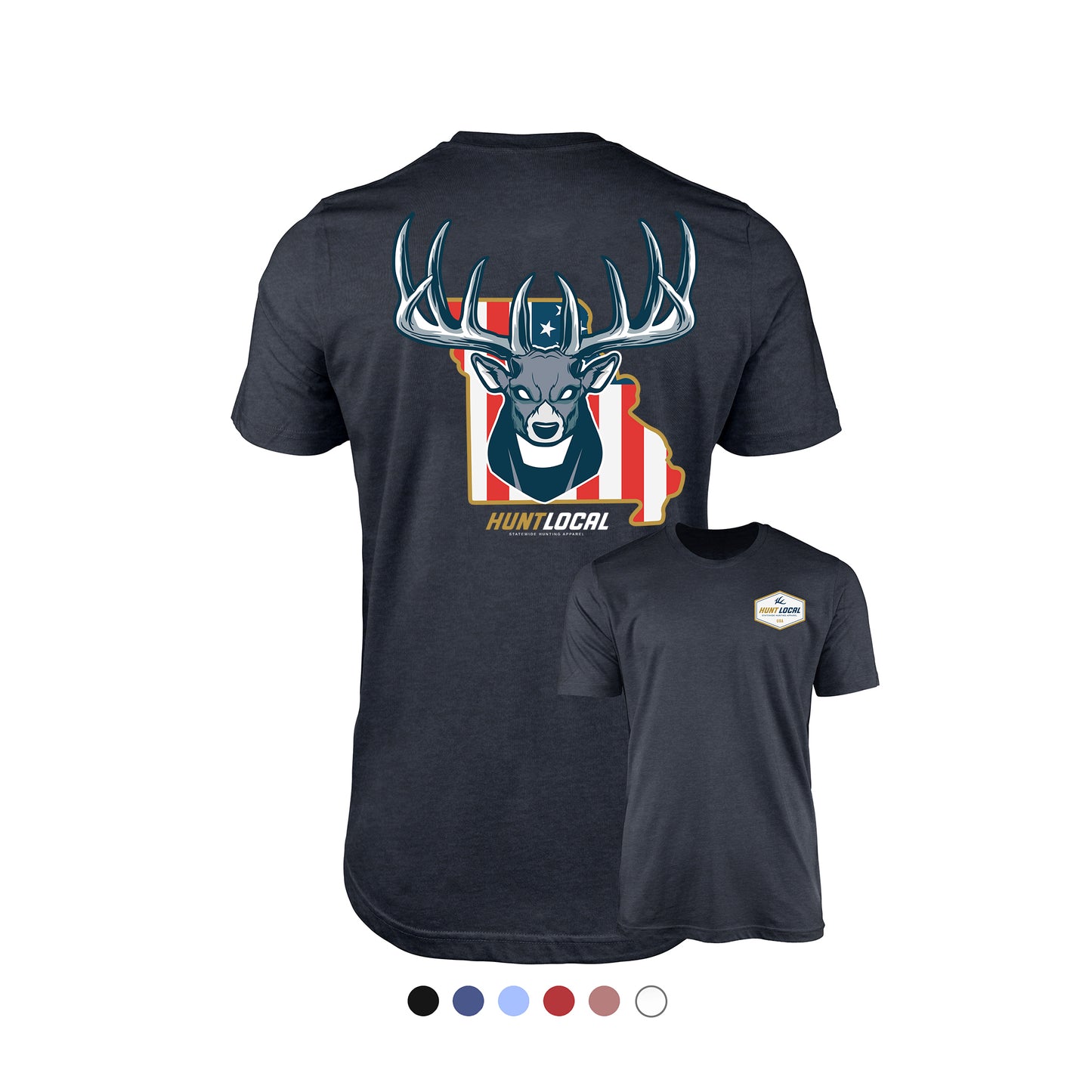 Missouri - USA Buck Tee (back)