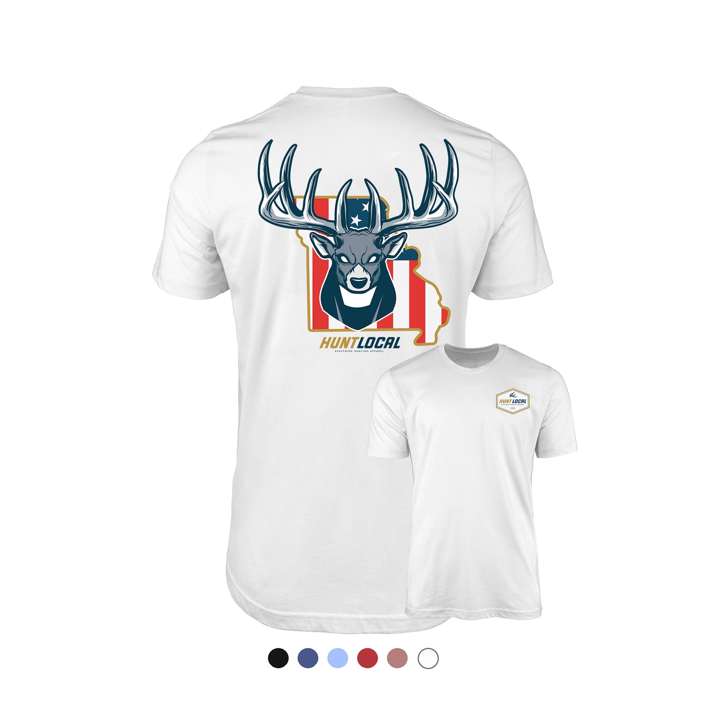 Missouri - USA Buck Tee (back)