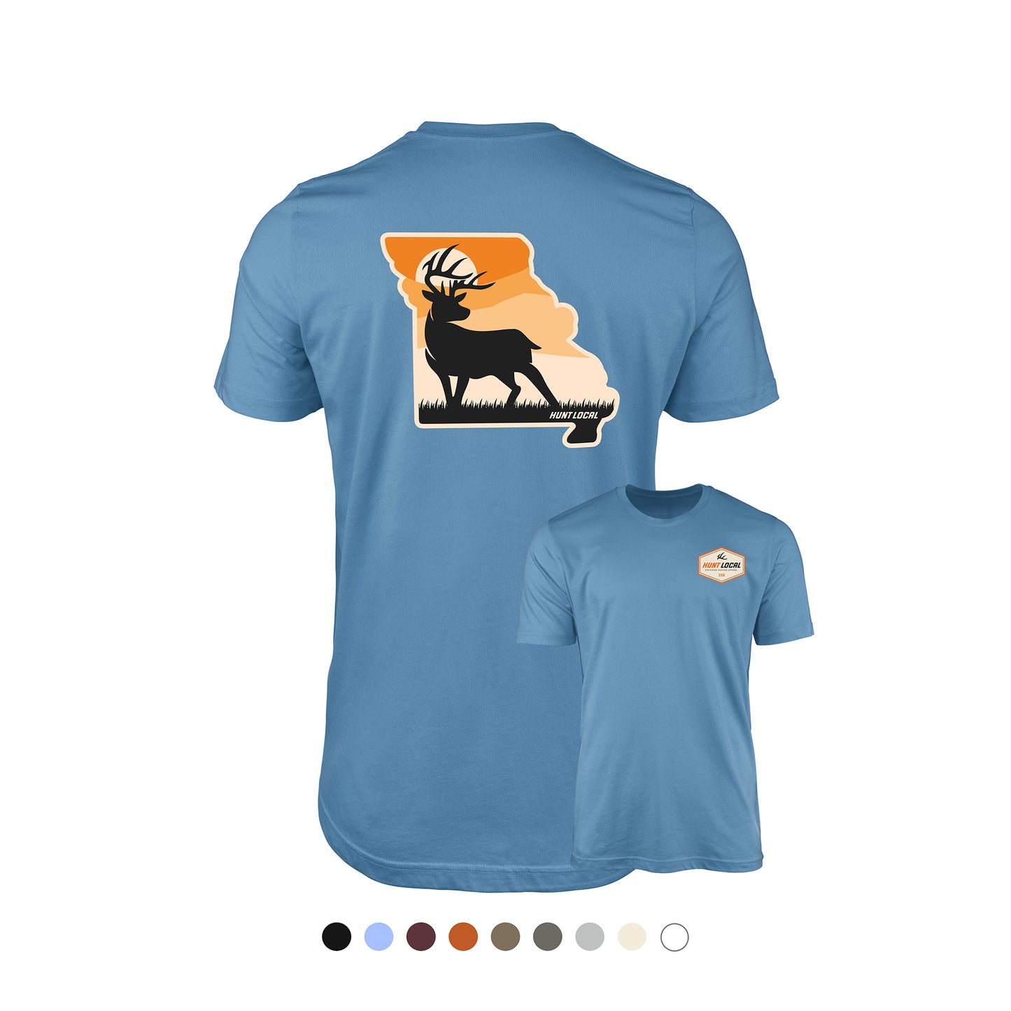 Missouri - Sunset Buck Tee