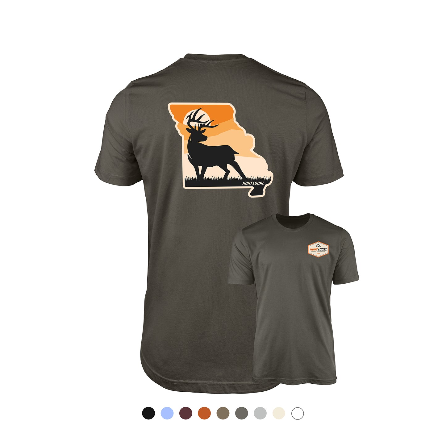 Missouri - Sunset Buck Tee