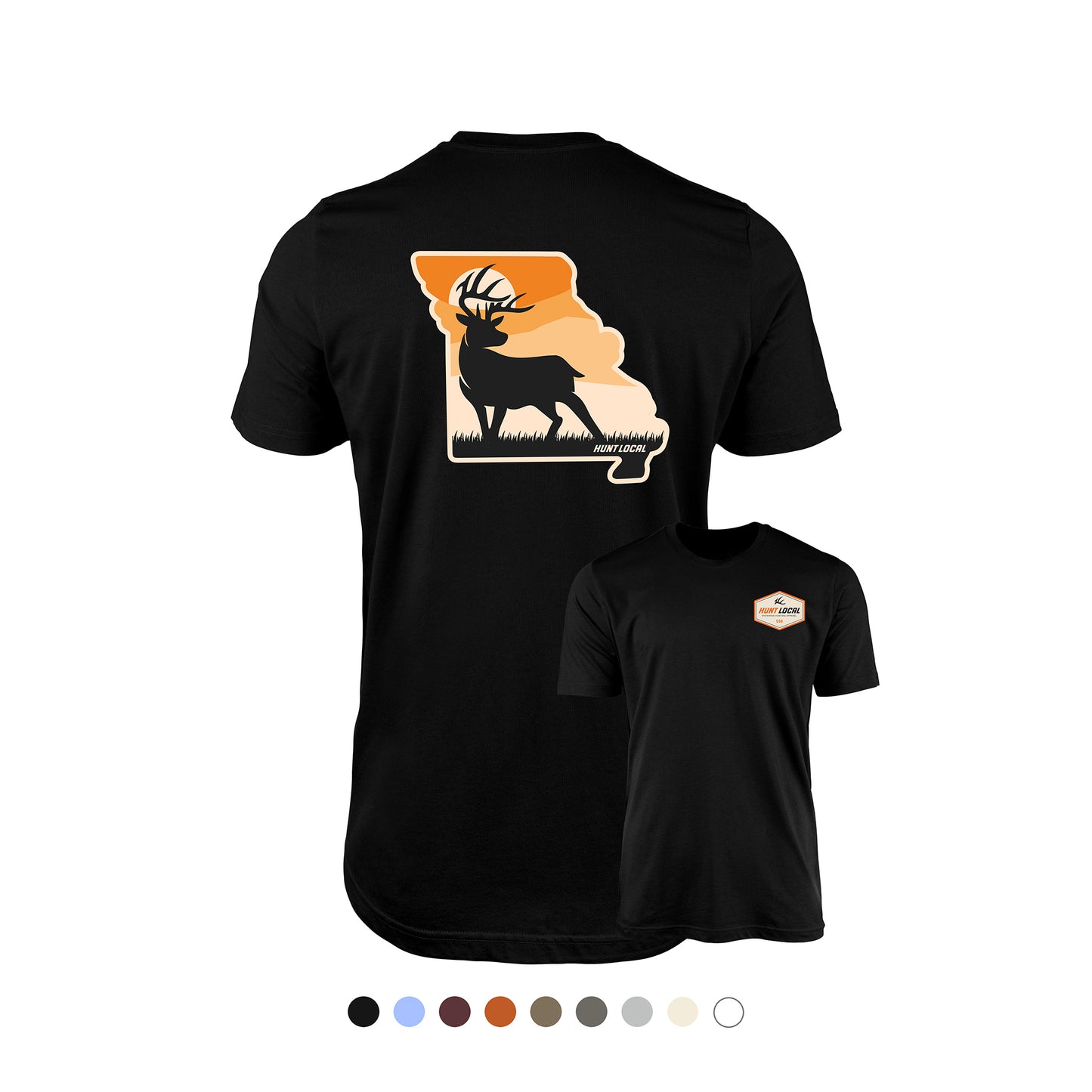 Missouri - Sunset Buck Tee
