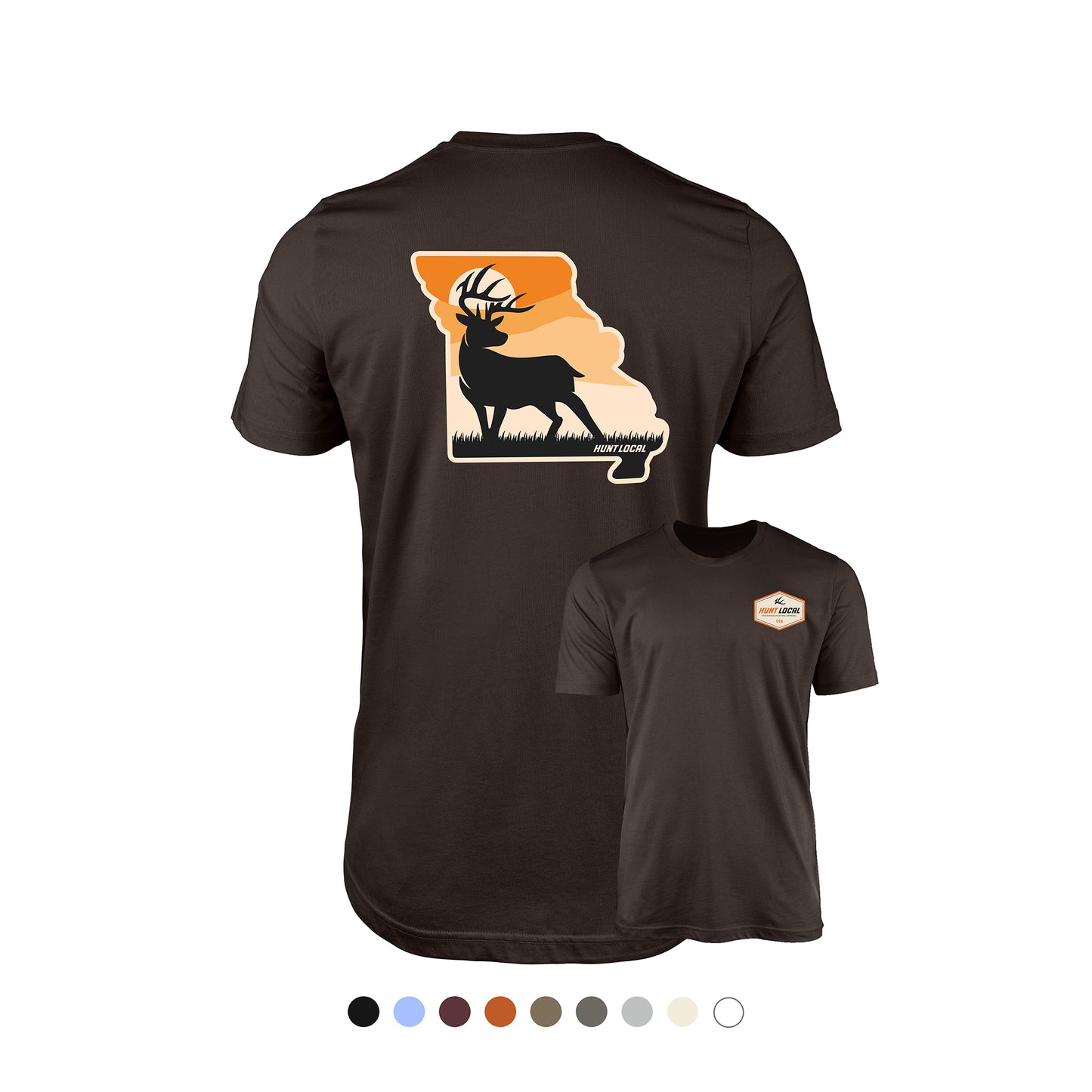 Missouri - Sunset Buck Tee