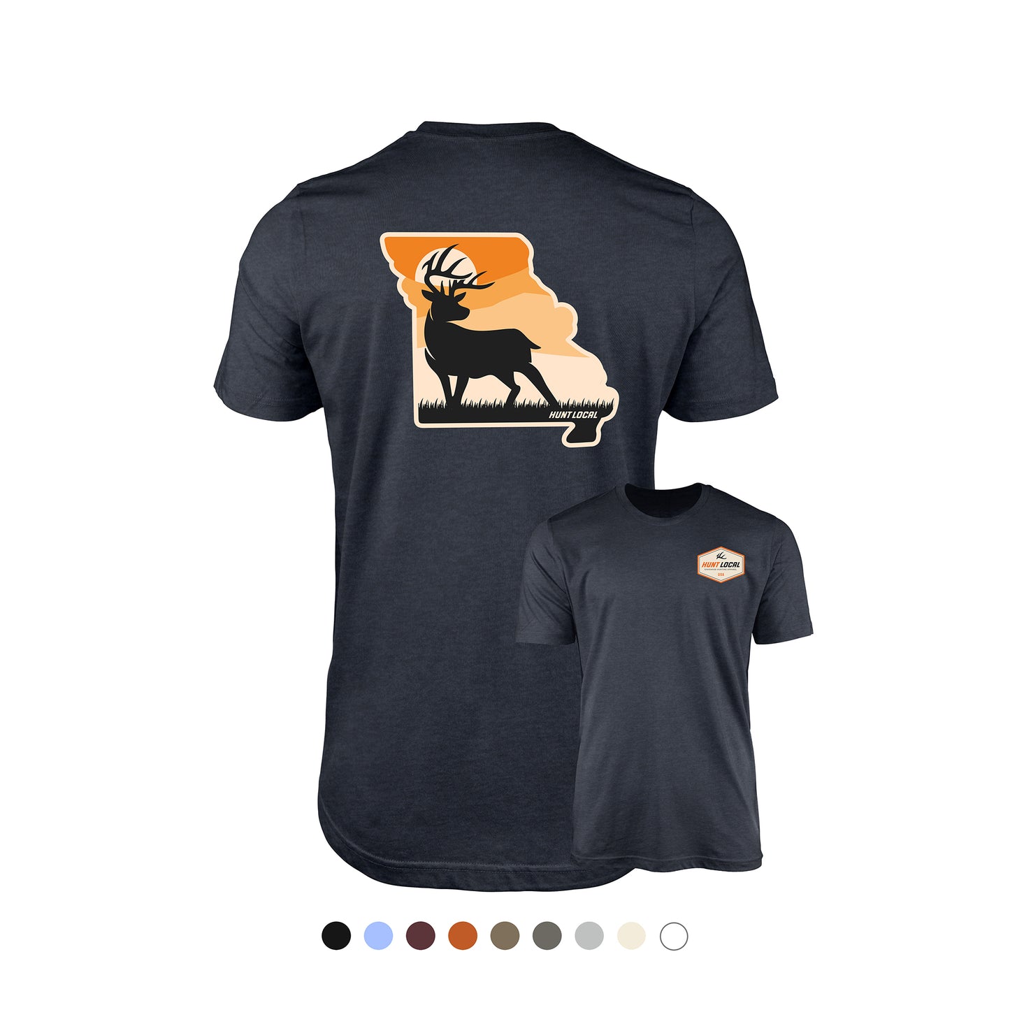 Missouri - Sunset Buck Tee