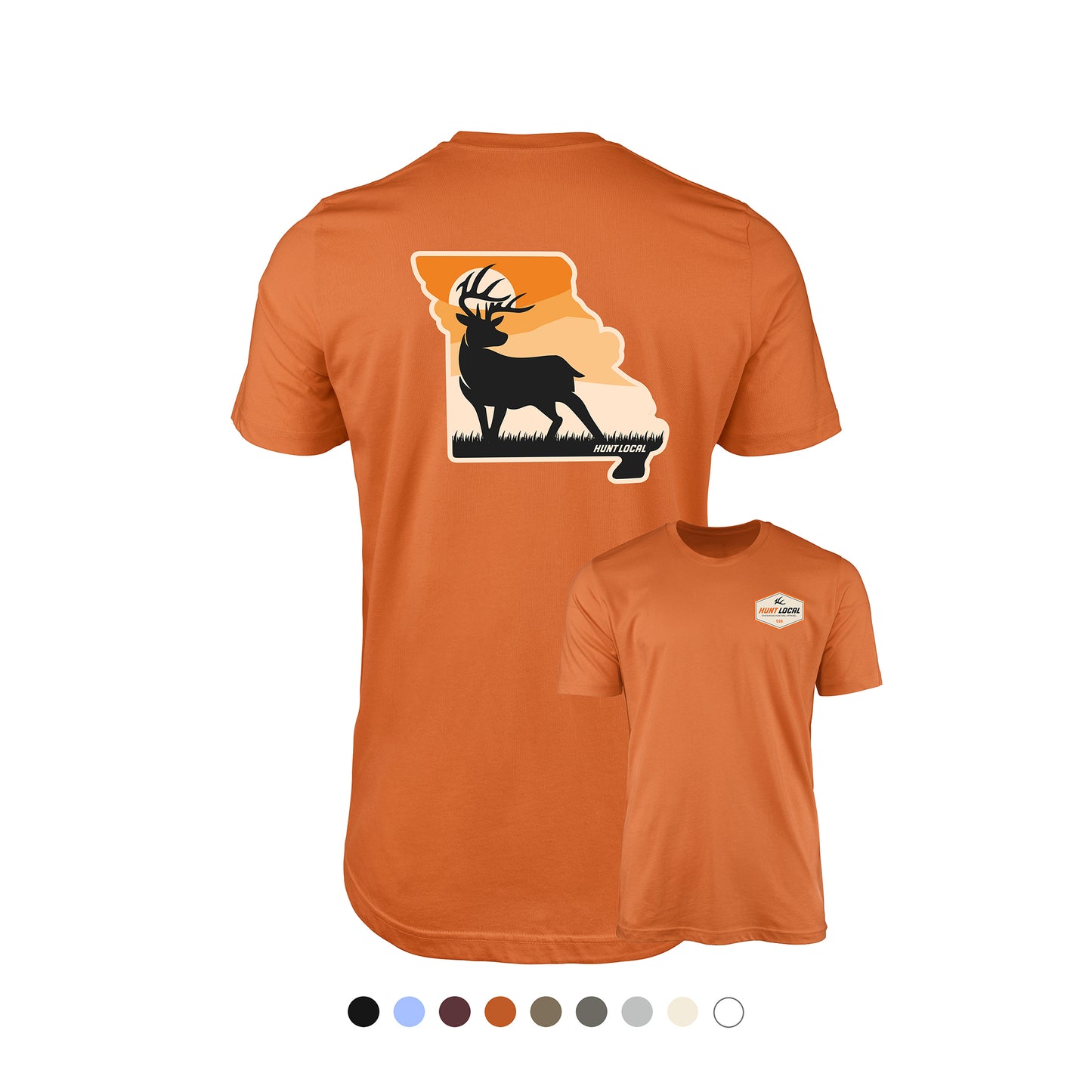 Missouri - Sunset Buck Tee