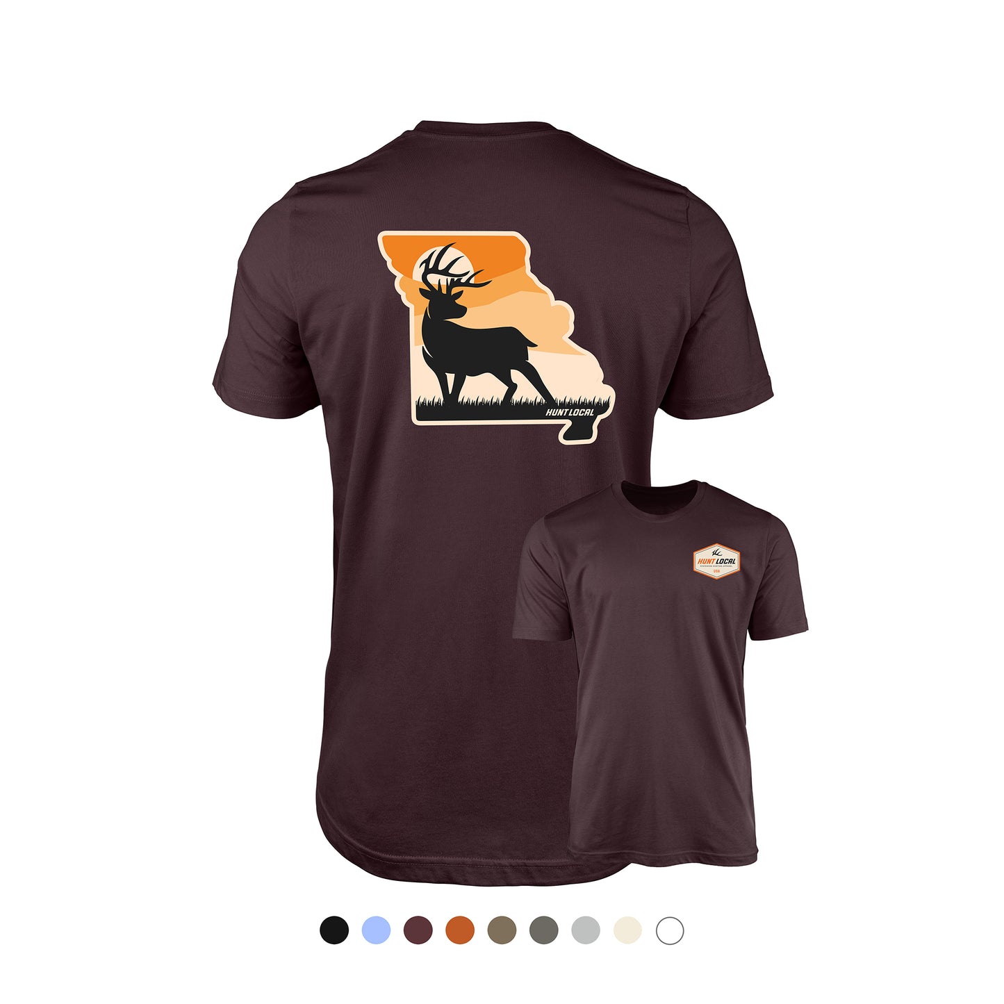 Missouri - Sunset Buck Tee