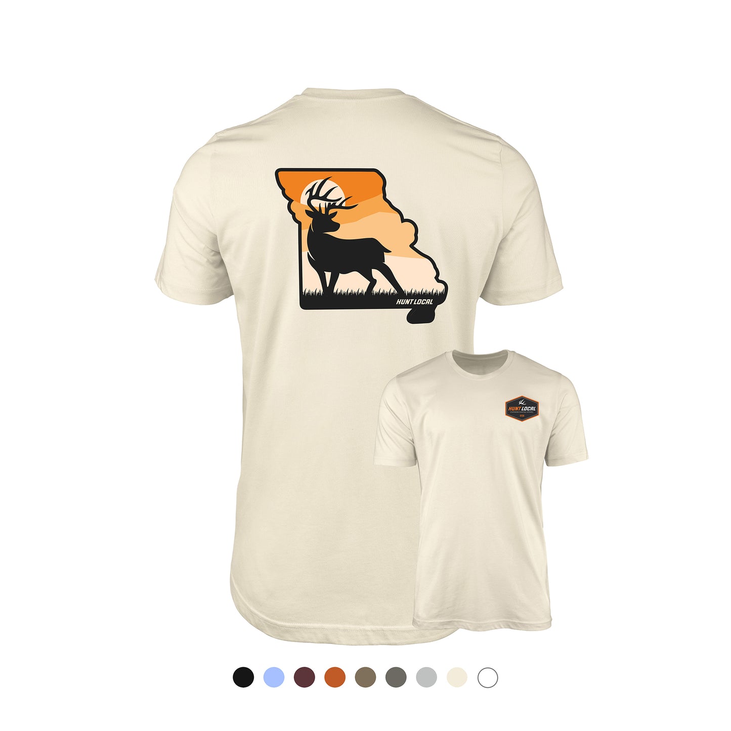 Missouri - Sunset Buck Tee