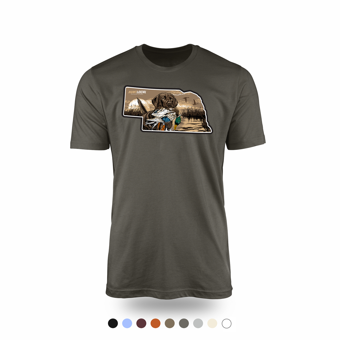 Nebraska - Waterfowl Lab Tee