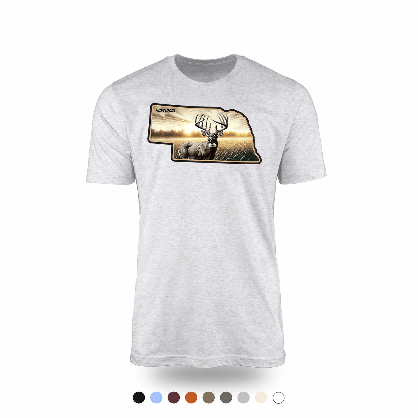 Nebraska - Whitetail Buck Tee