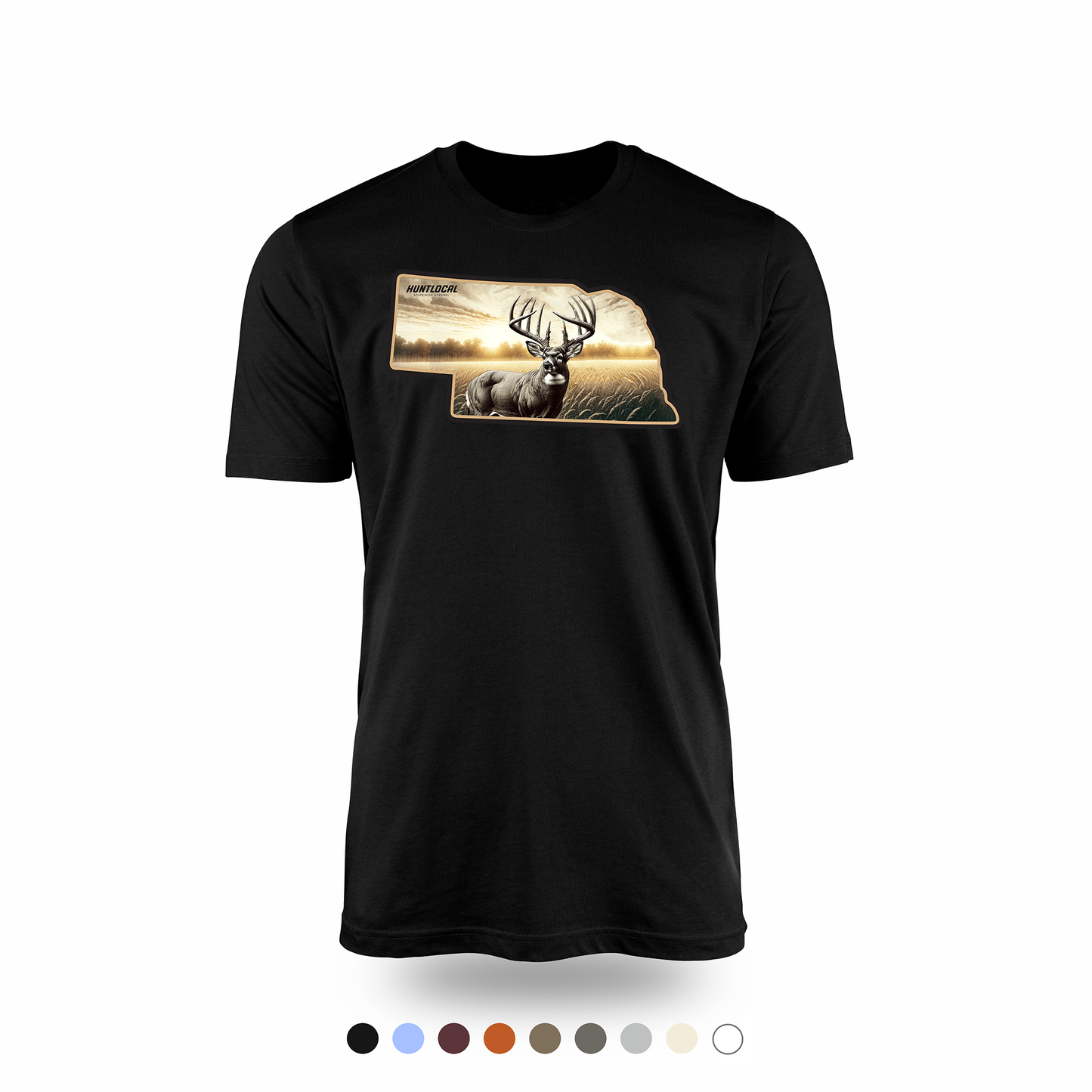 Nebraska - Whitetail Buck Tee