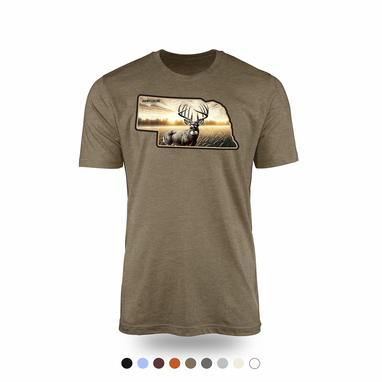 Nebraska - Whitetail Buck Tee