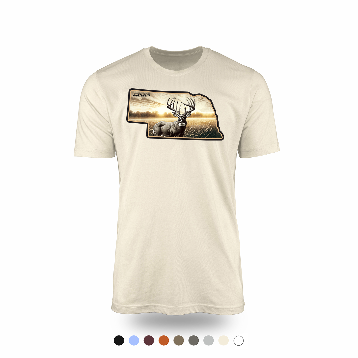 Nebraska - Whitetail Buck Tee