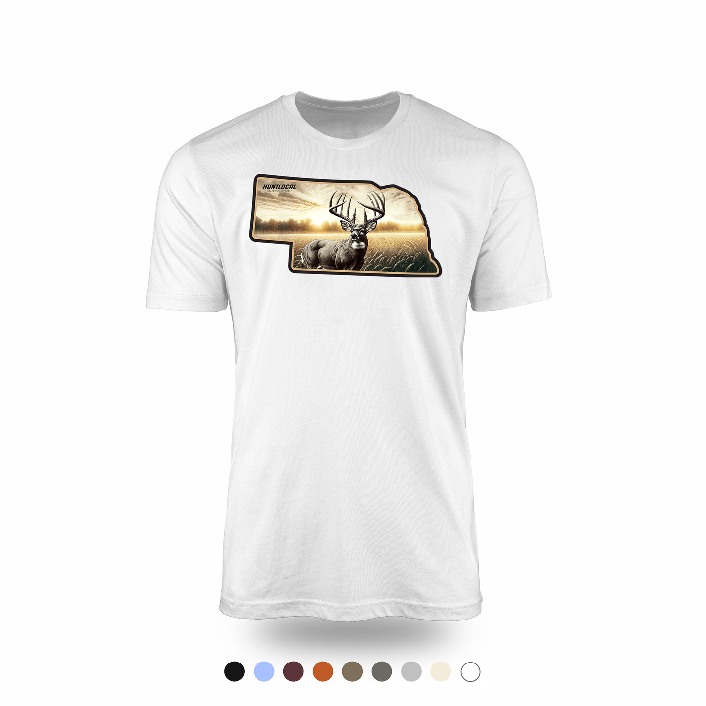 Nebraska - Whitetail Buck Tee