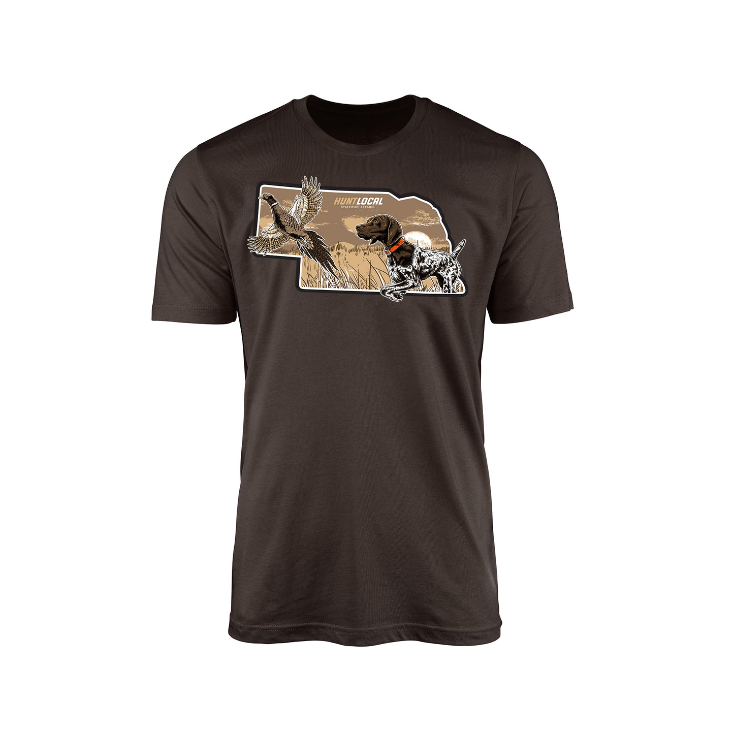 Nebraska - Upland Bird Dog Tee