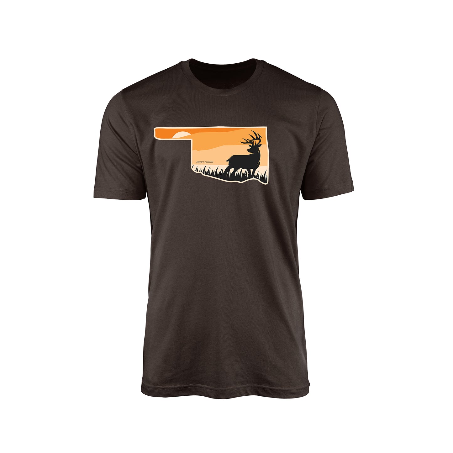 Oklahoma - Sunset Buck Front Tee