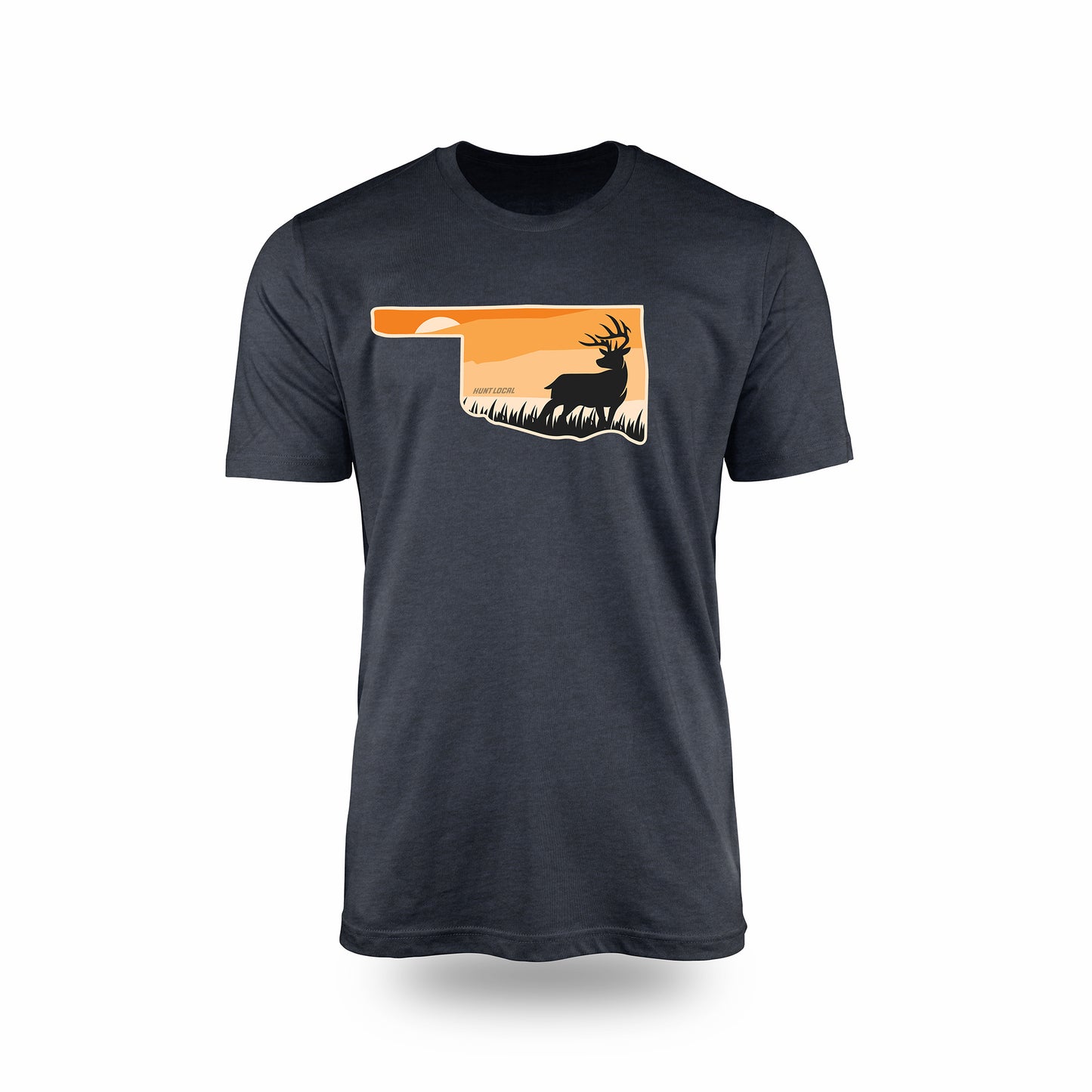 Oklahoma - Sunset Buck Front Tee