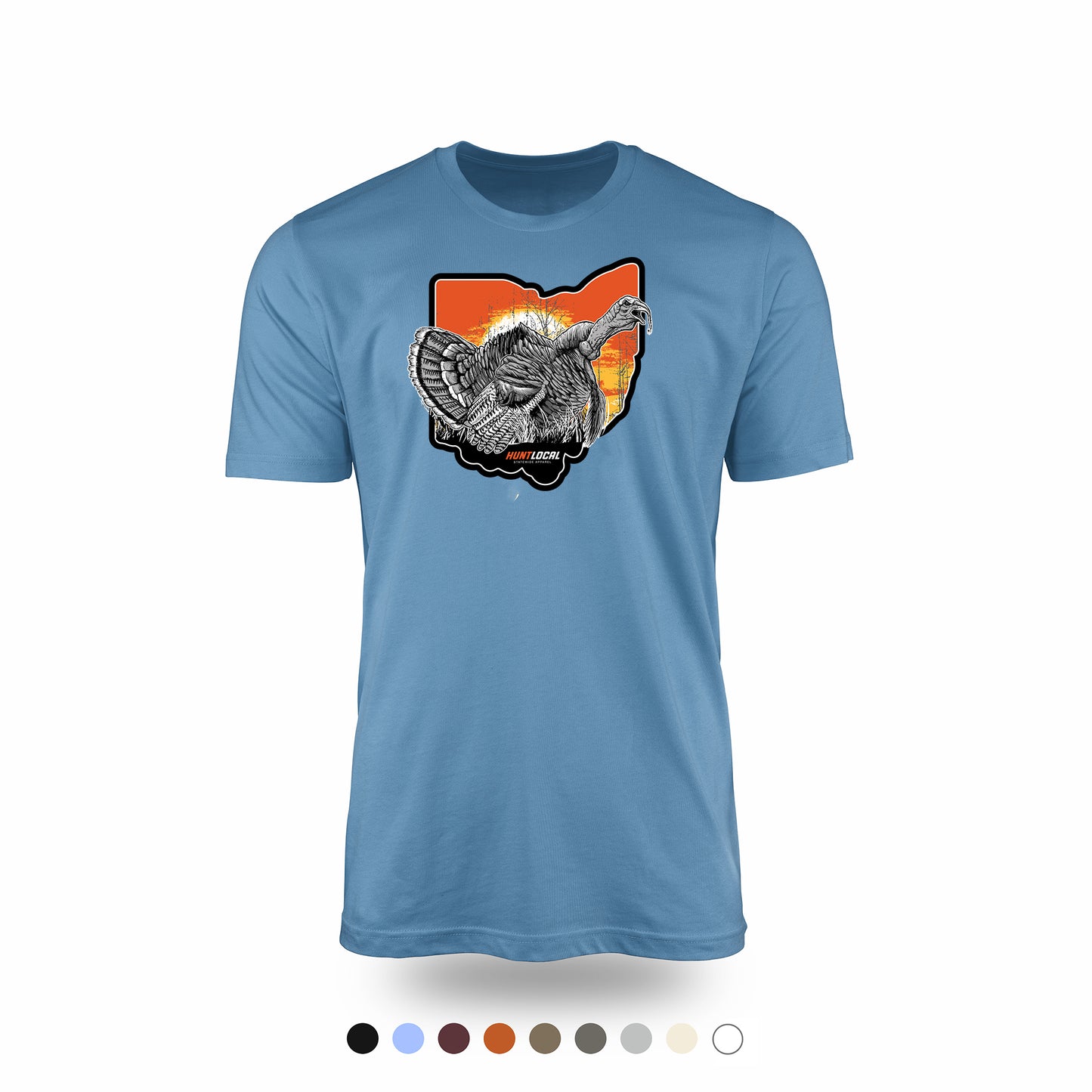 Ohio - Sunrise Turkey Tee (front)