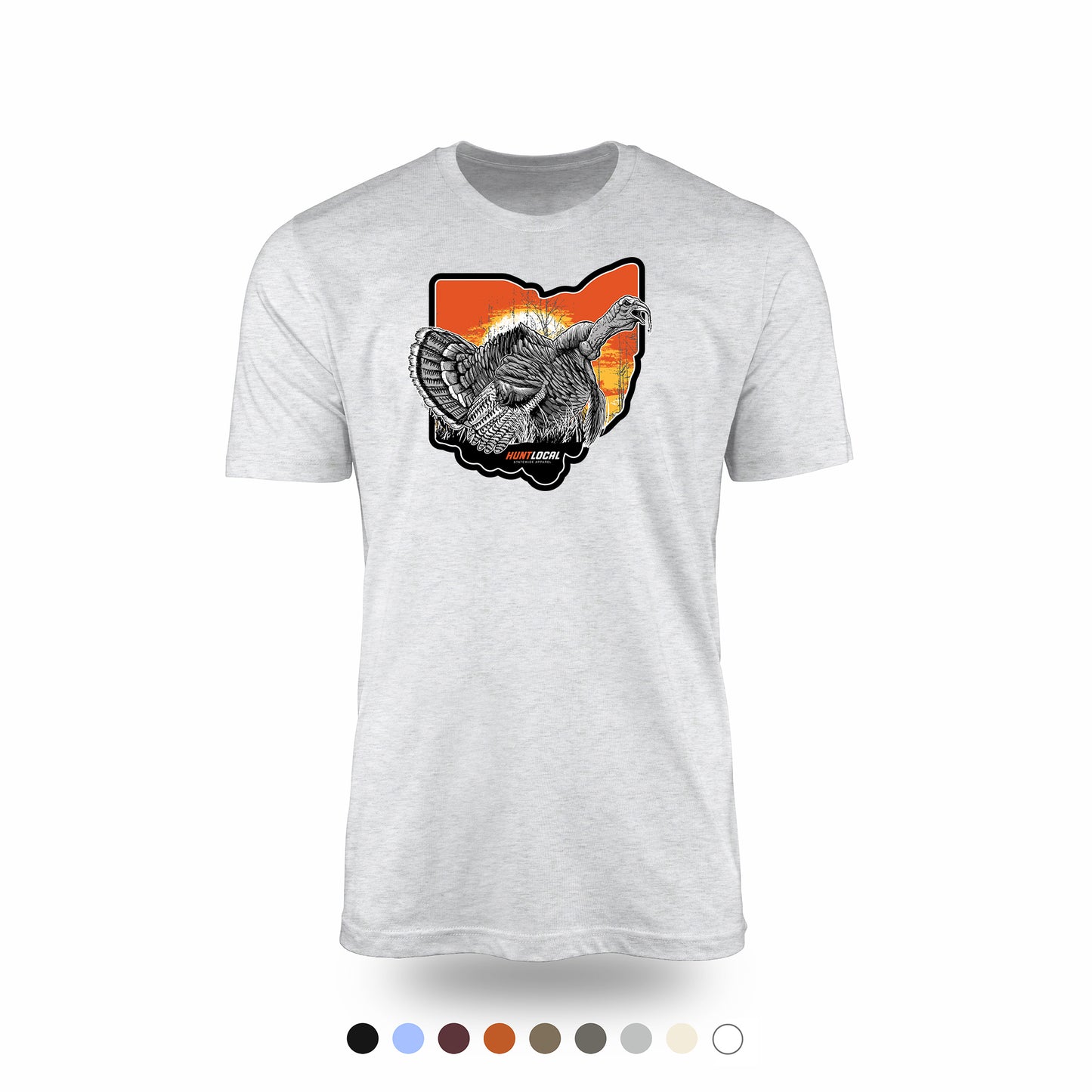 Ohio - Sunrise Turkey Tee (front)