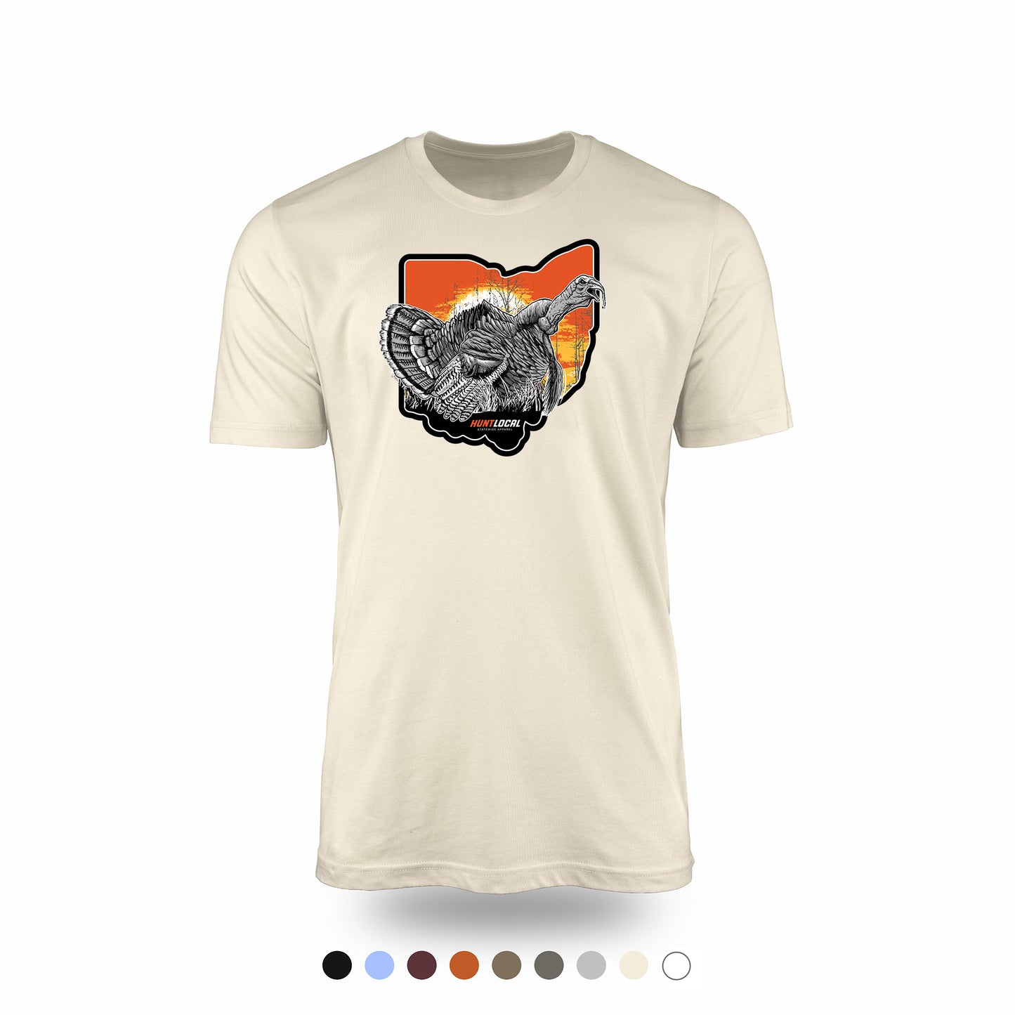 Ohio - Sunrise Turkey Tee (front)