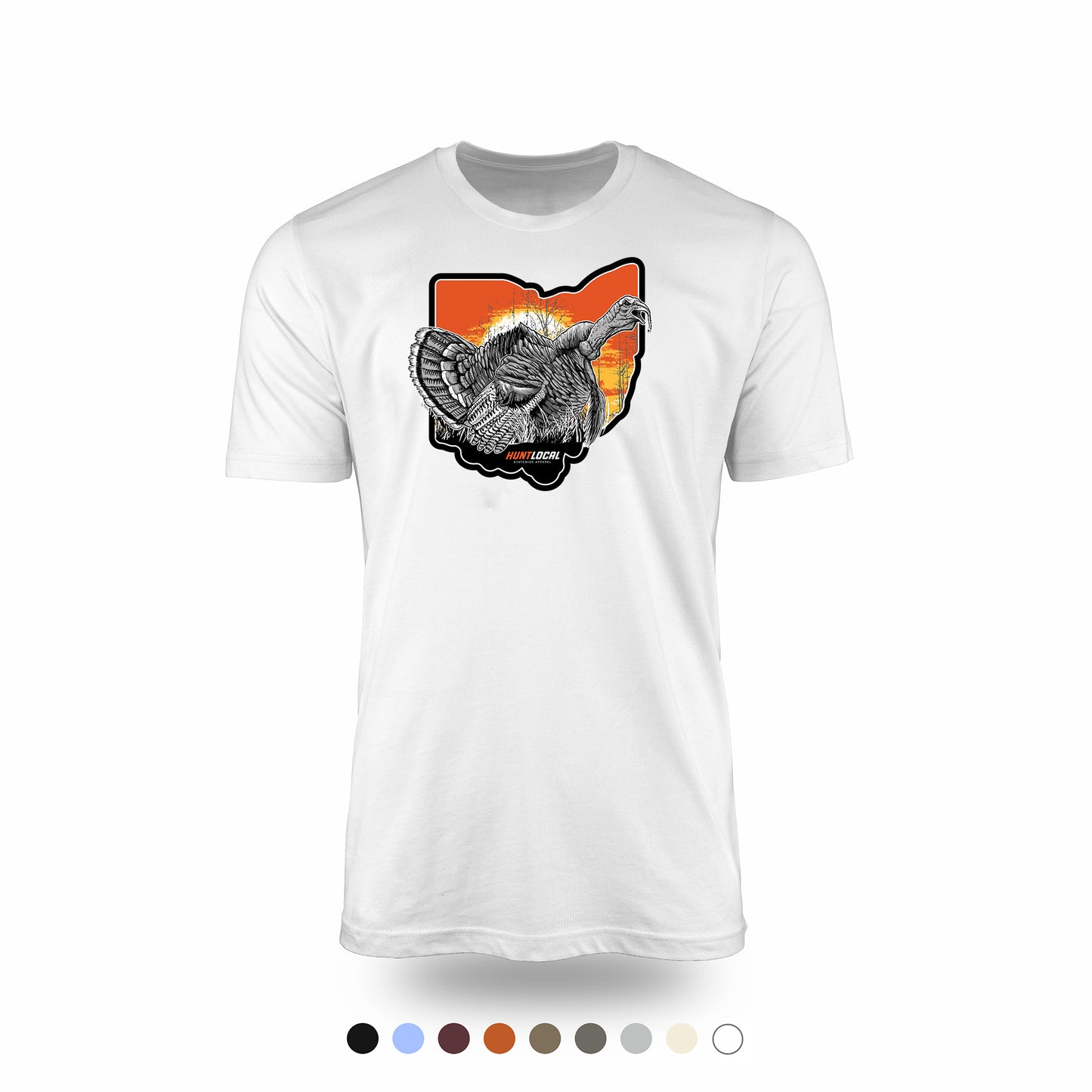 Ohio - Sunrise Turkey Tee (front)