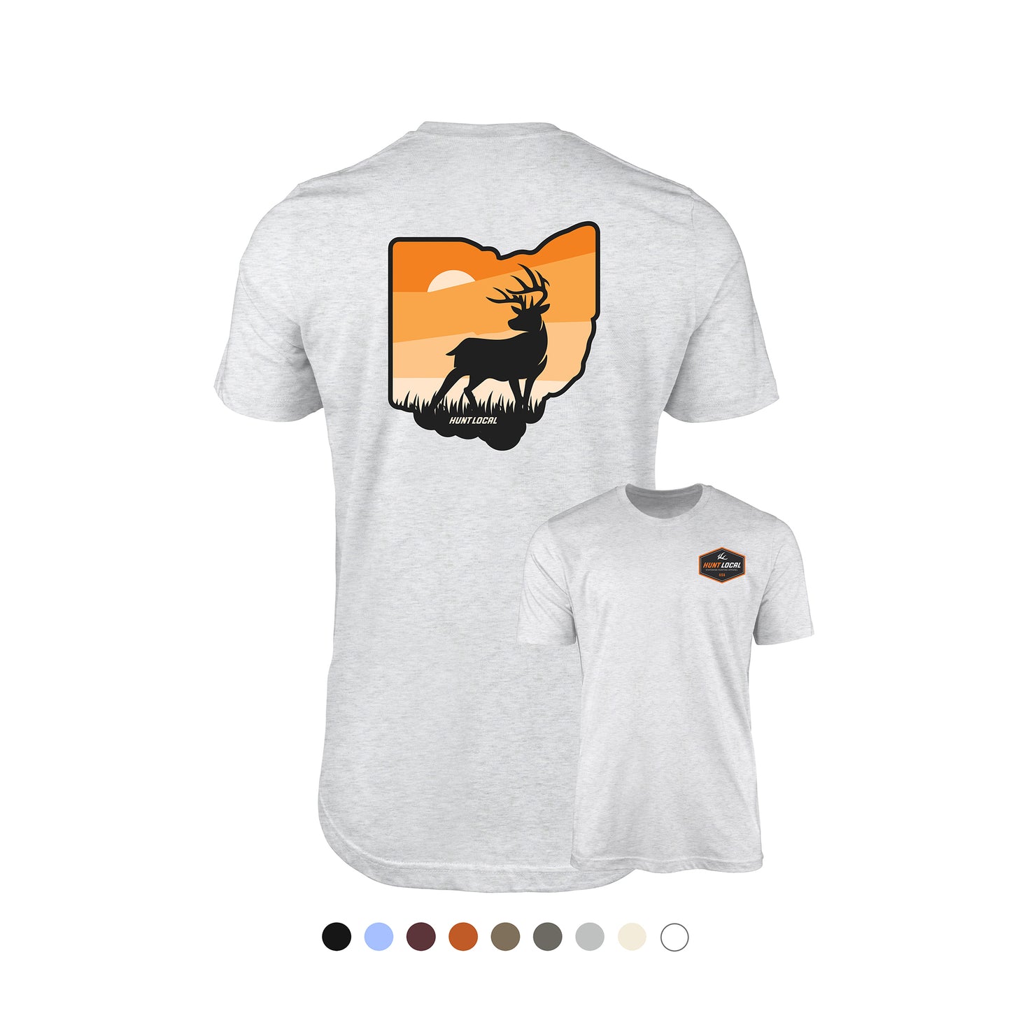 Ohio - Sunset Buck Tee
