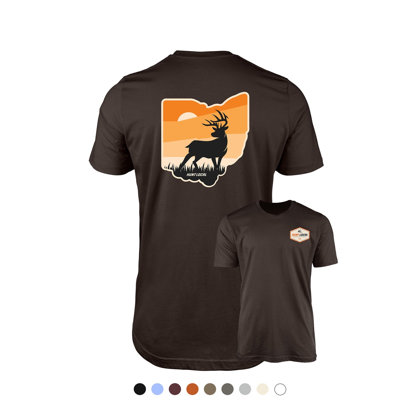 Ohio - Sunset Buck Tee